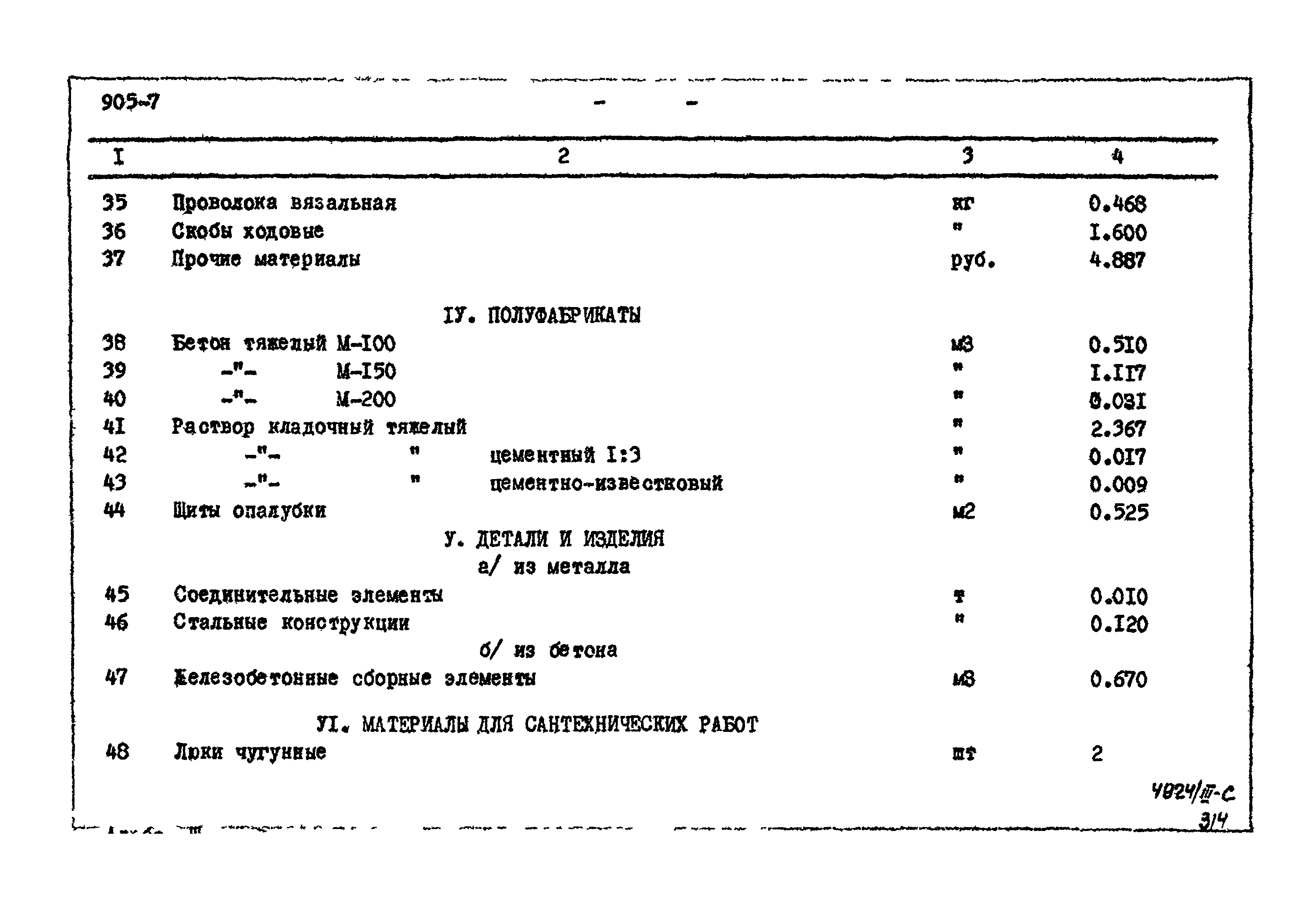 Типовой проект 905-7