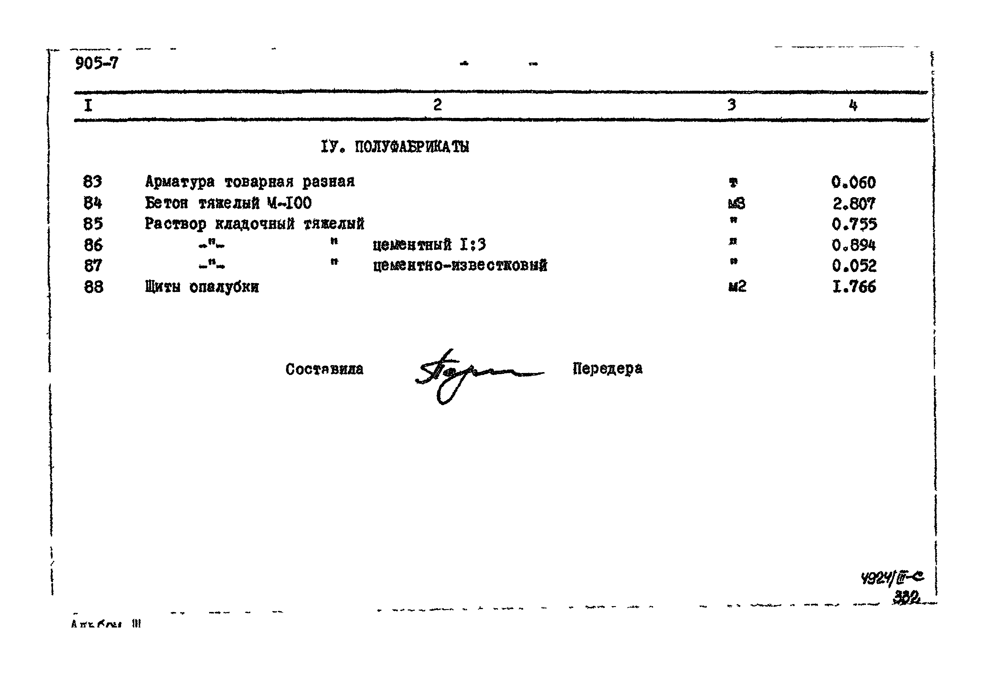 Типовой проект 905-7