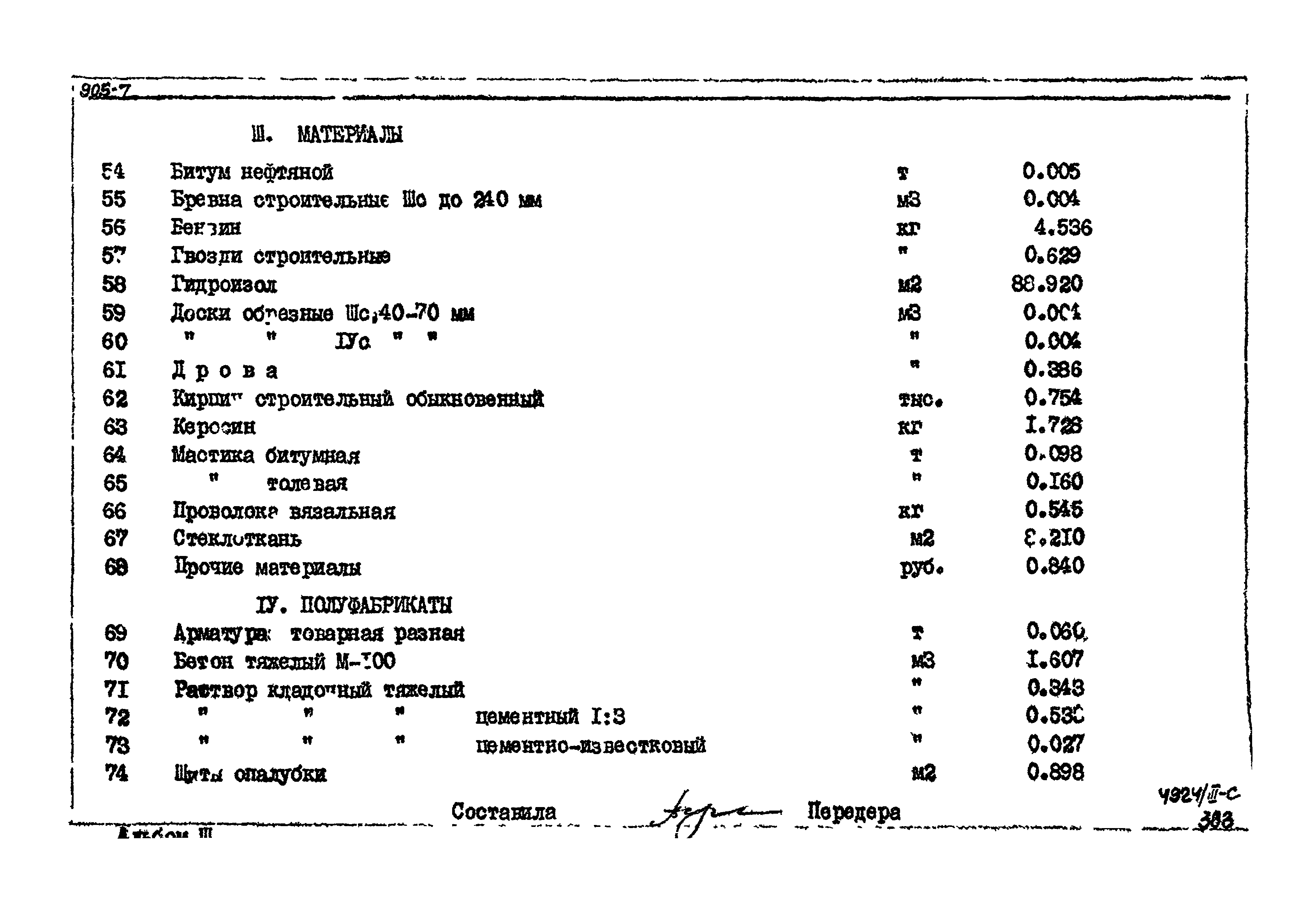 Типовой проект 905-7