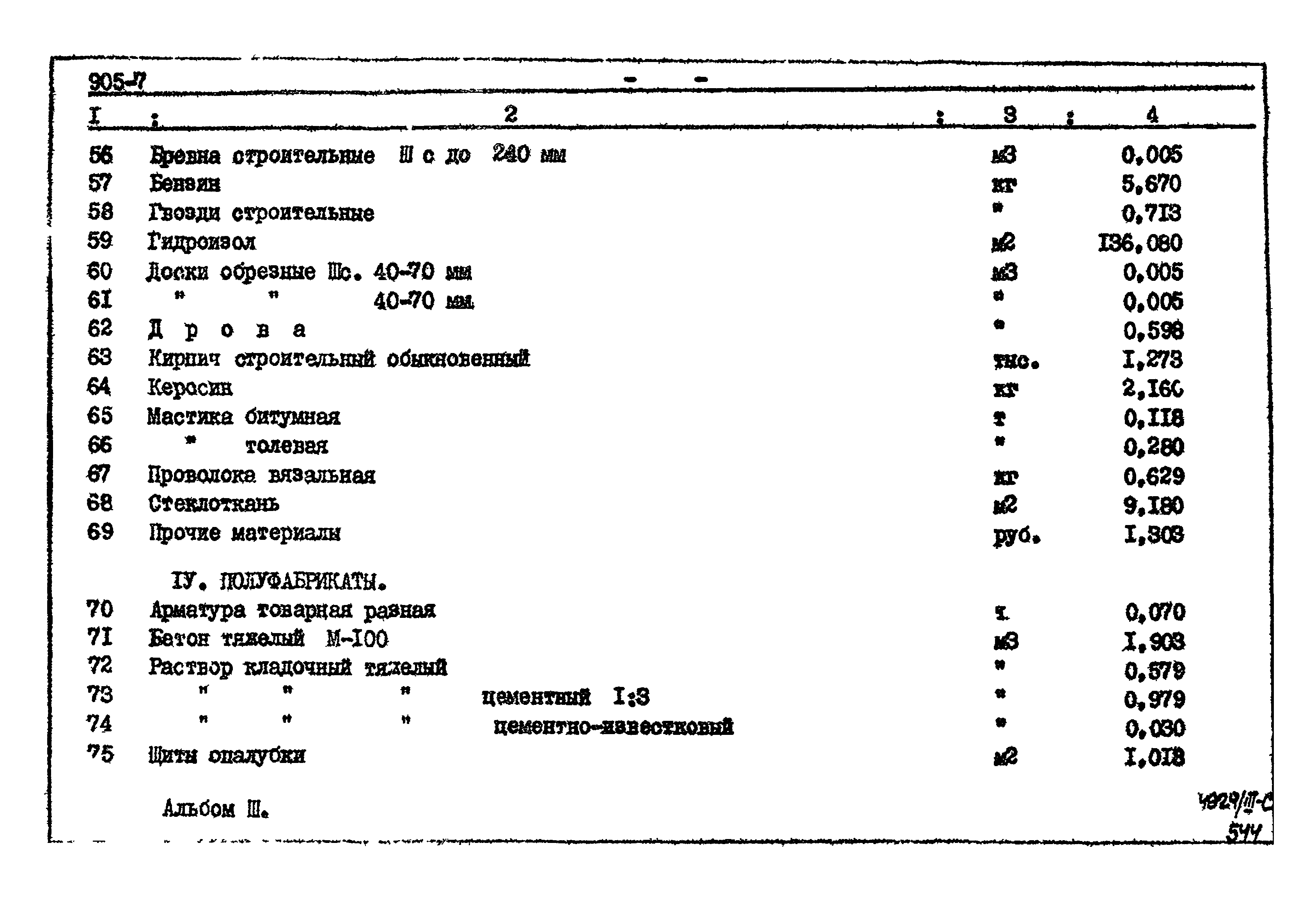 Типовой проект 905-7