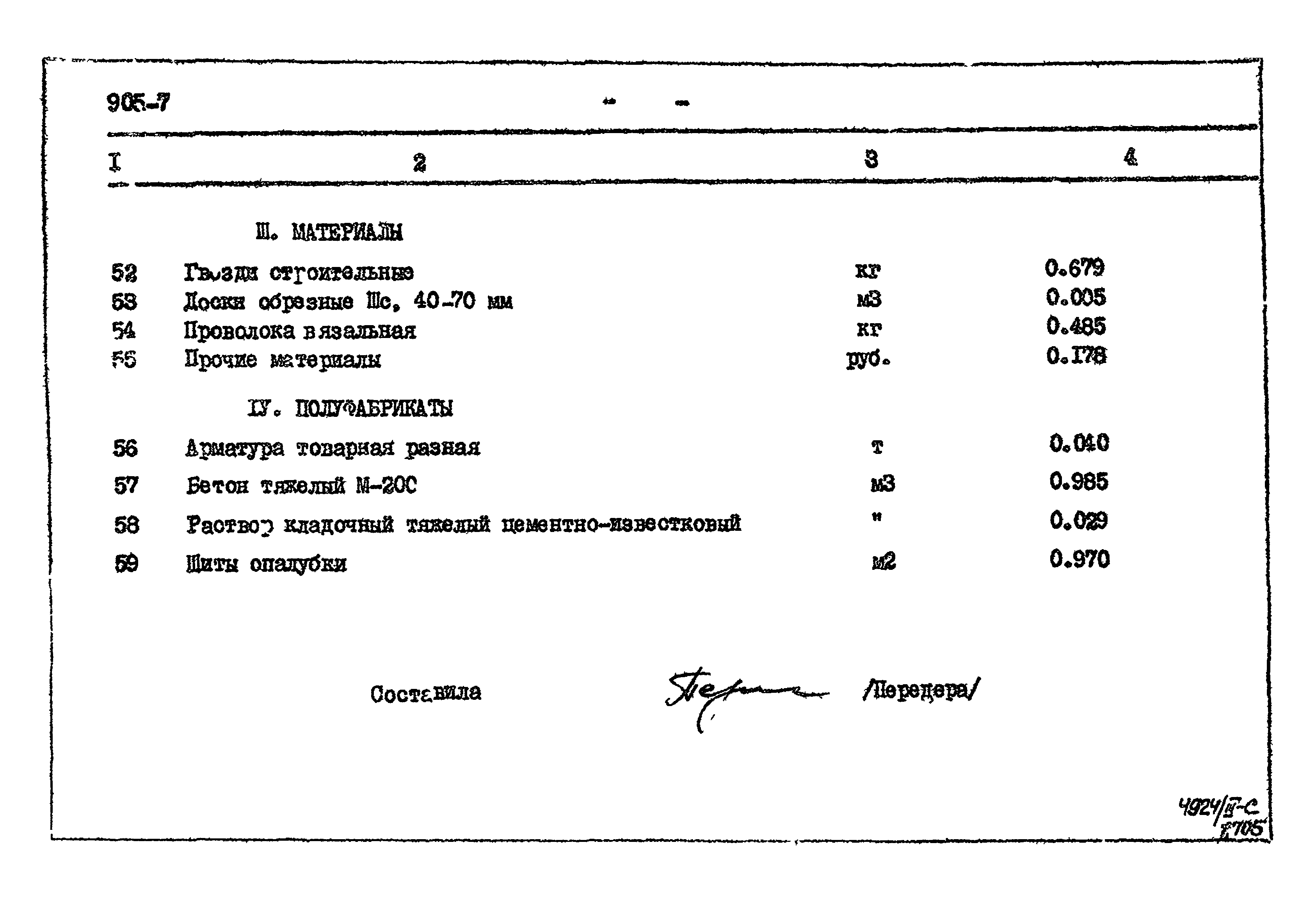 Типовой проект 905-7