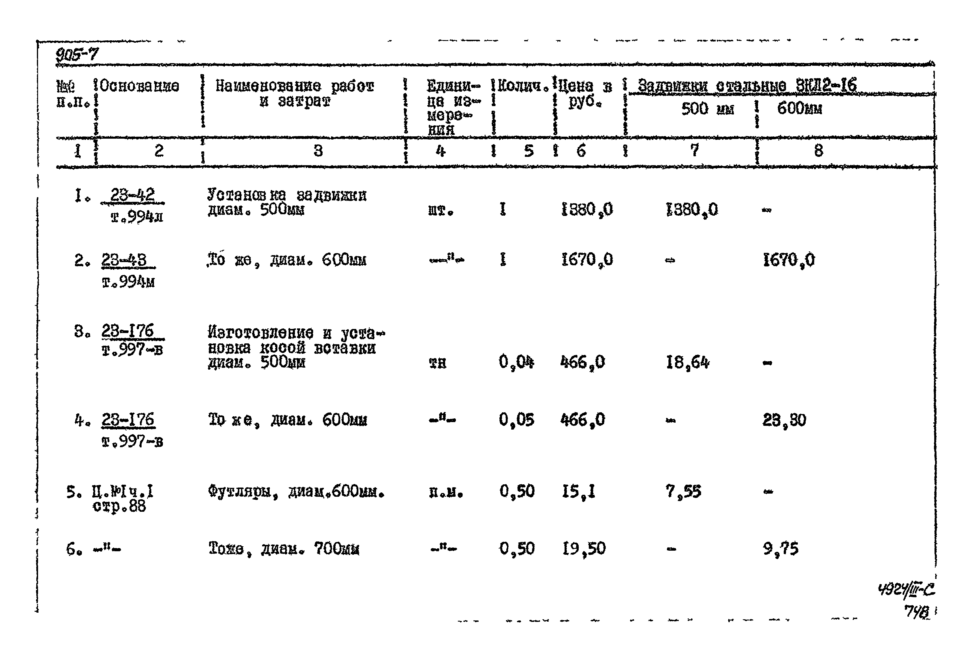 Типовой проект 905-7