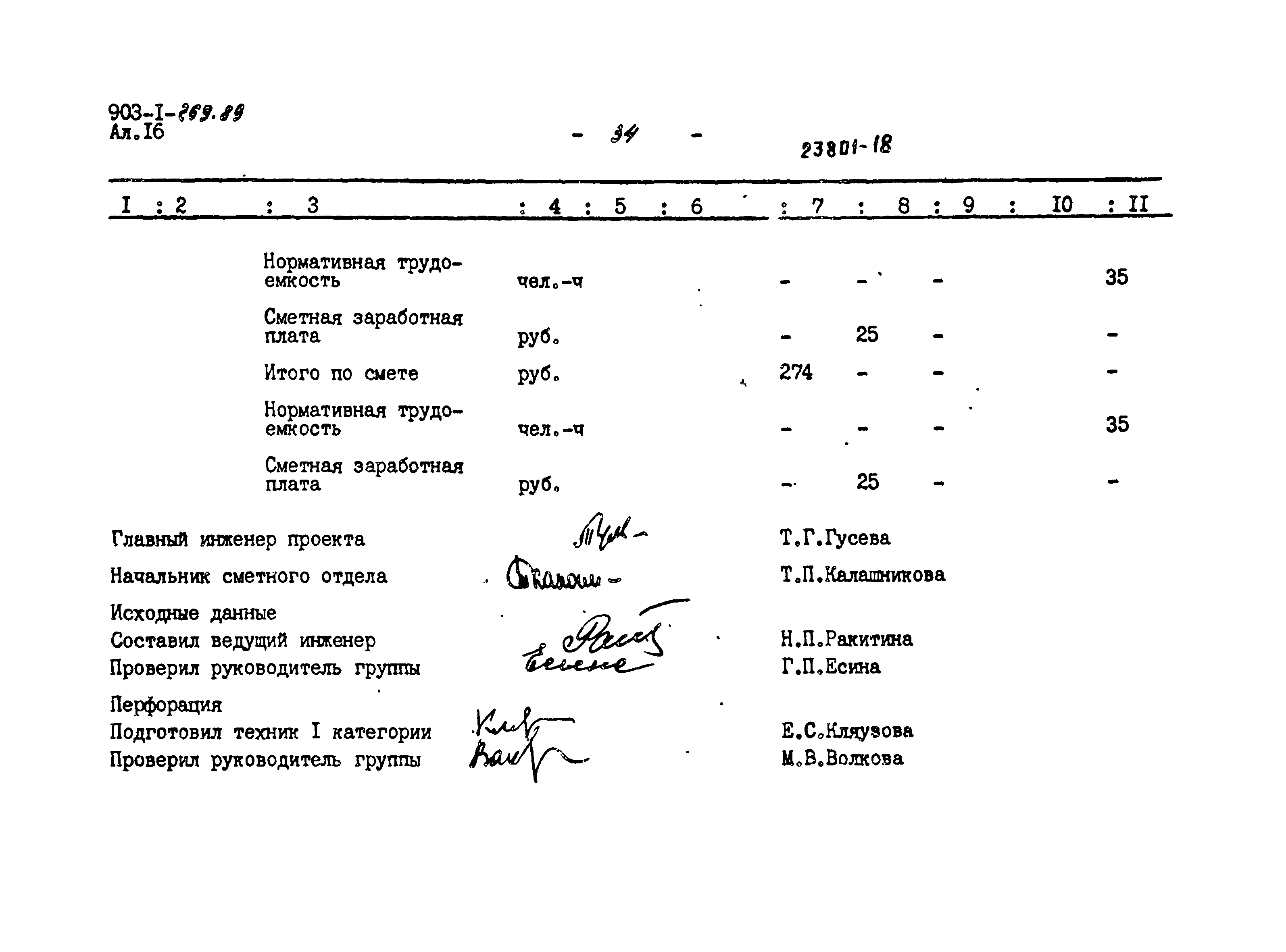 Типовой проект 903-1-269.89
