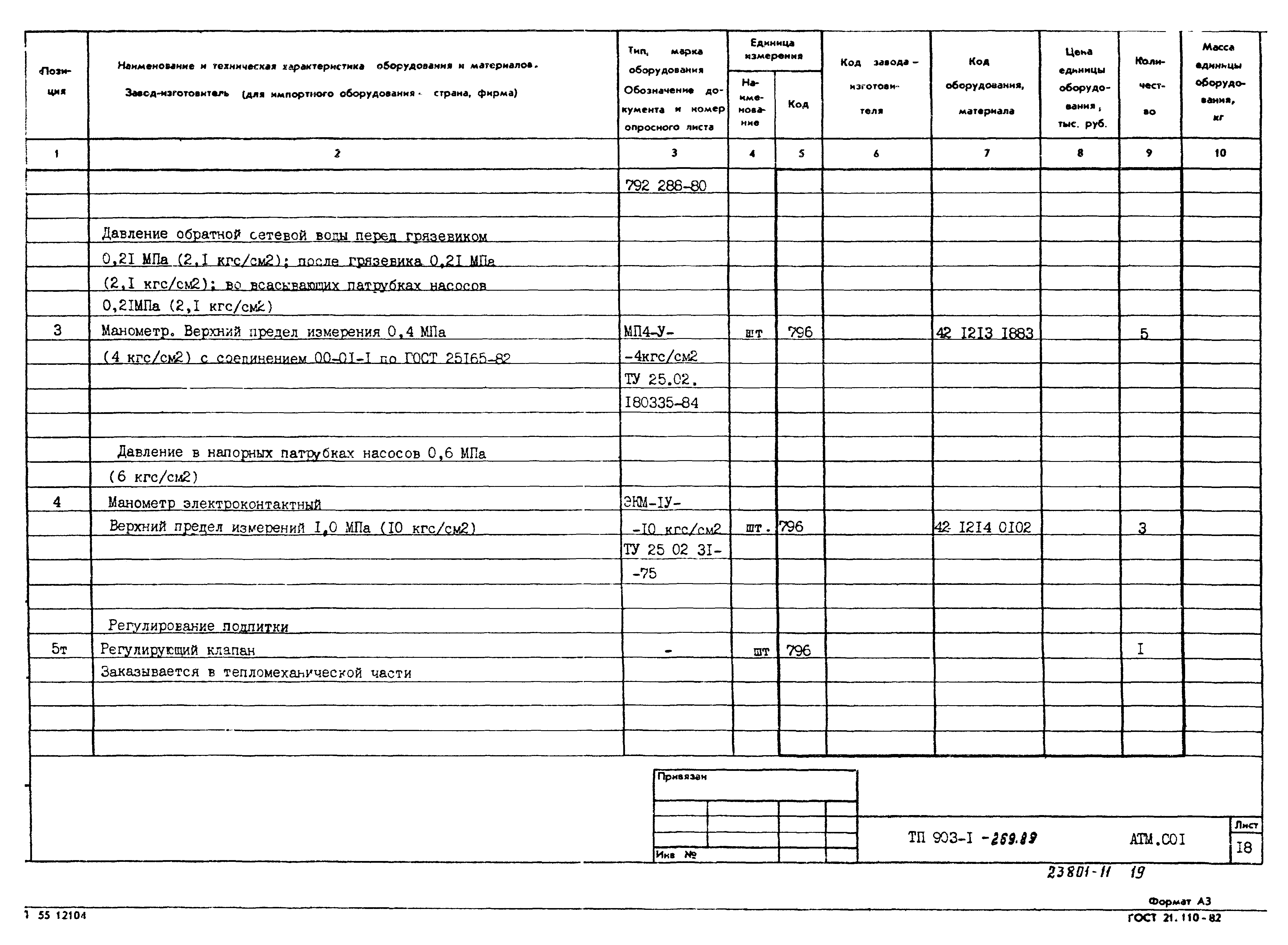 Типовой проект 903-1-269.89
