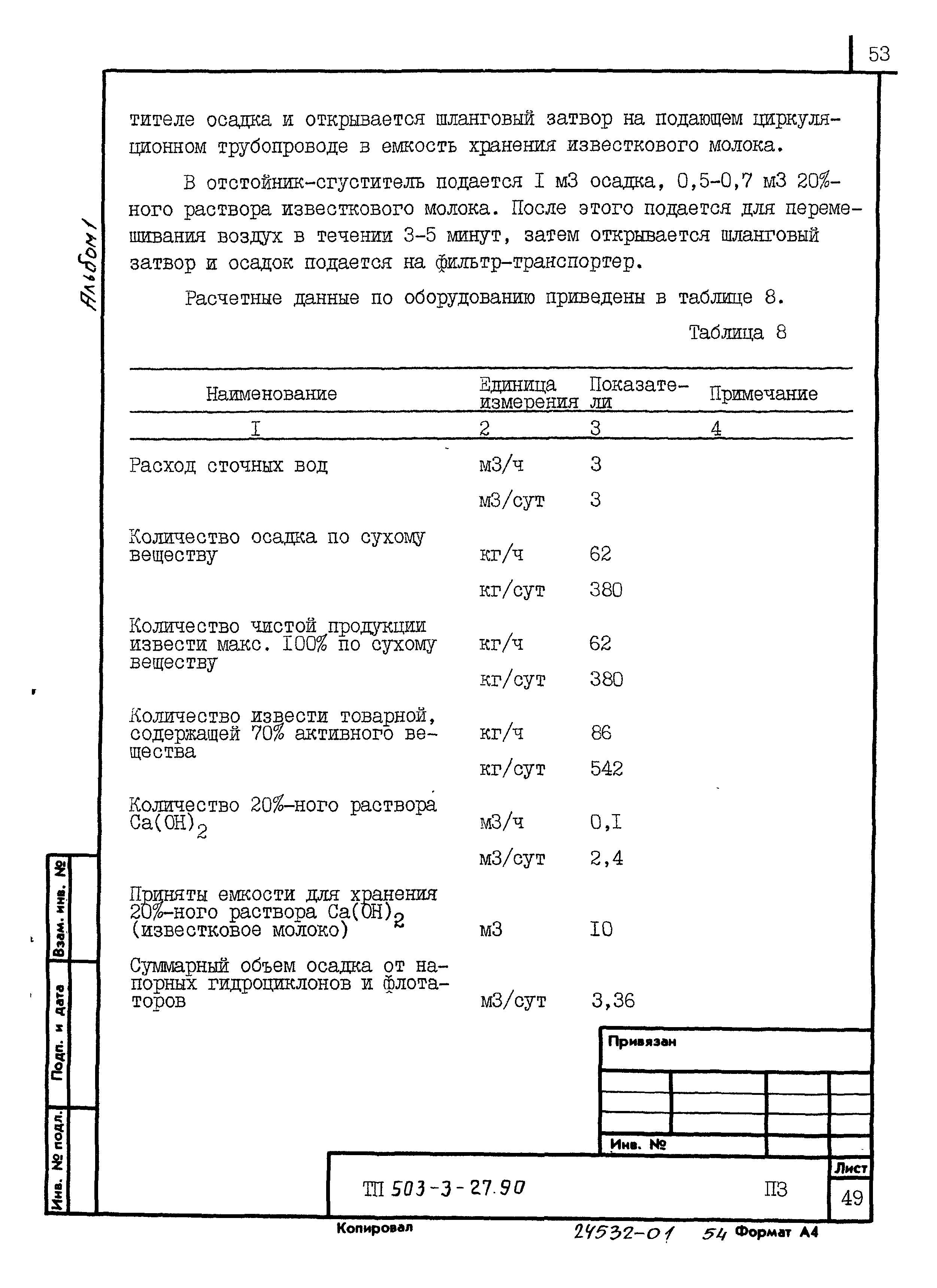 Типовой проект 503-3-27.90