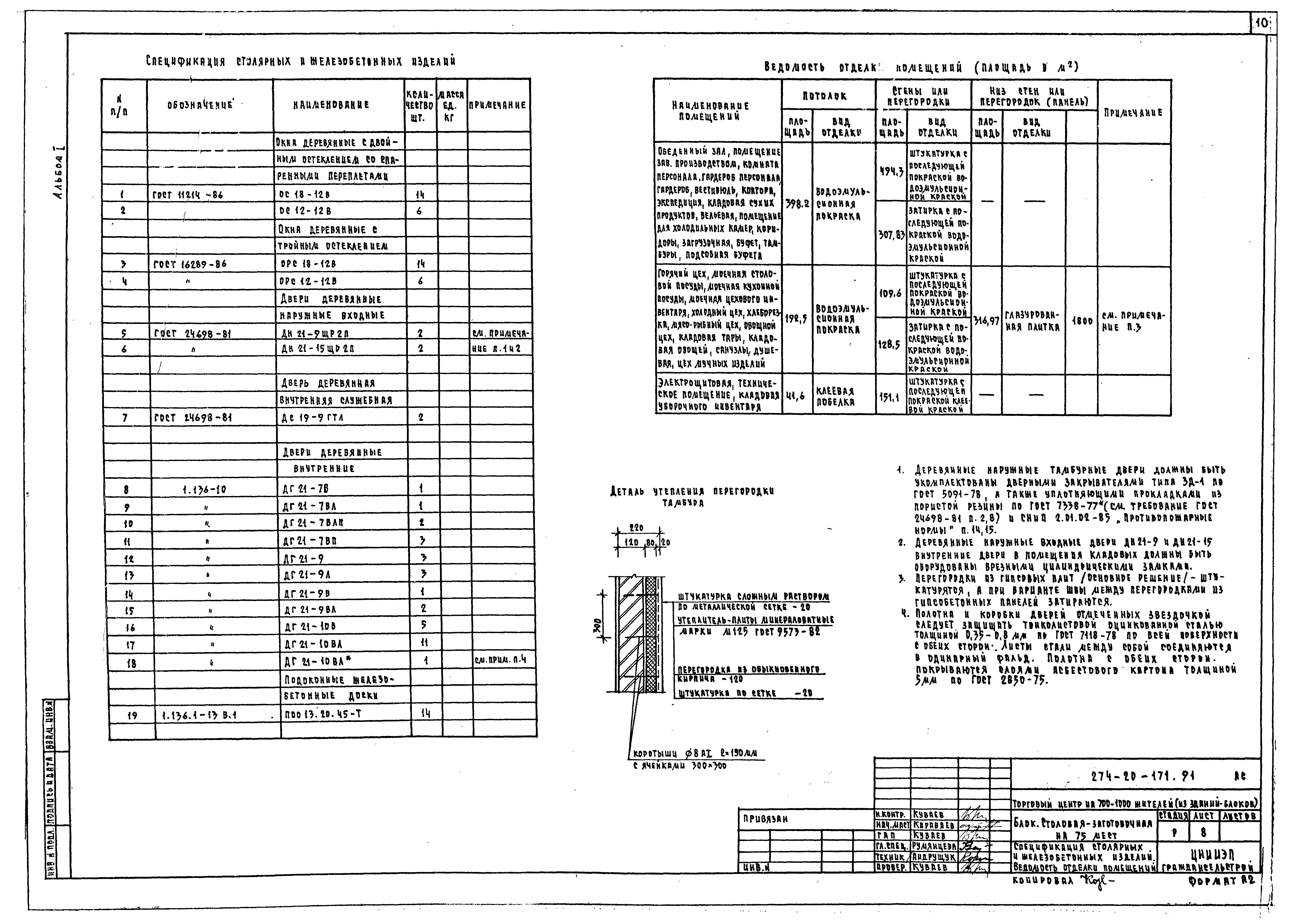 Типовой проект 274-20-171.91