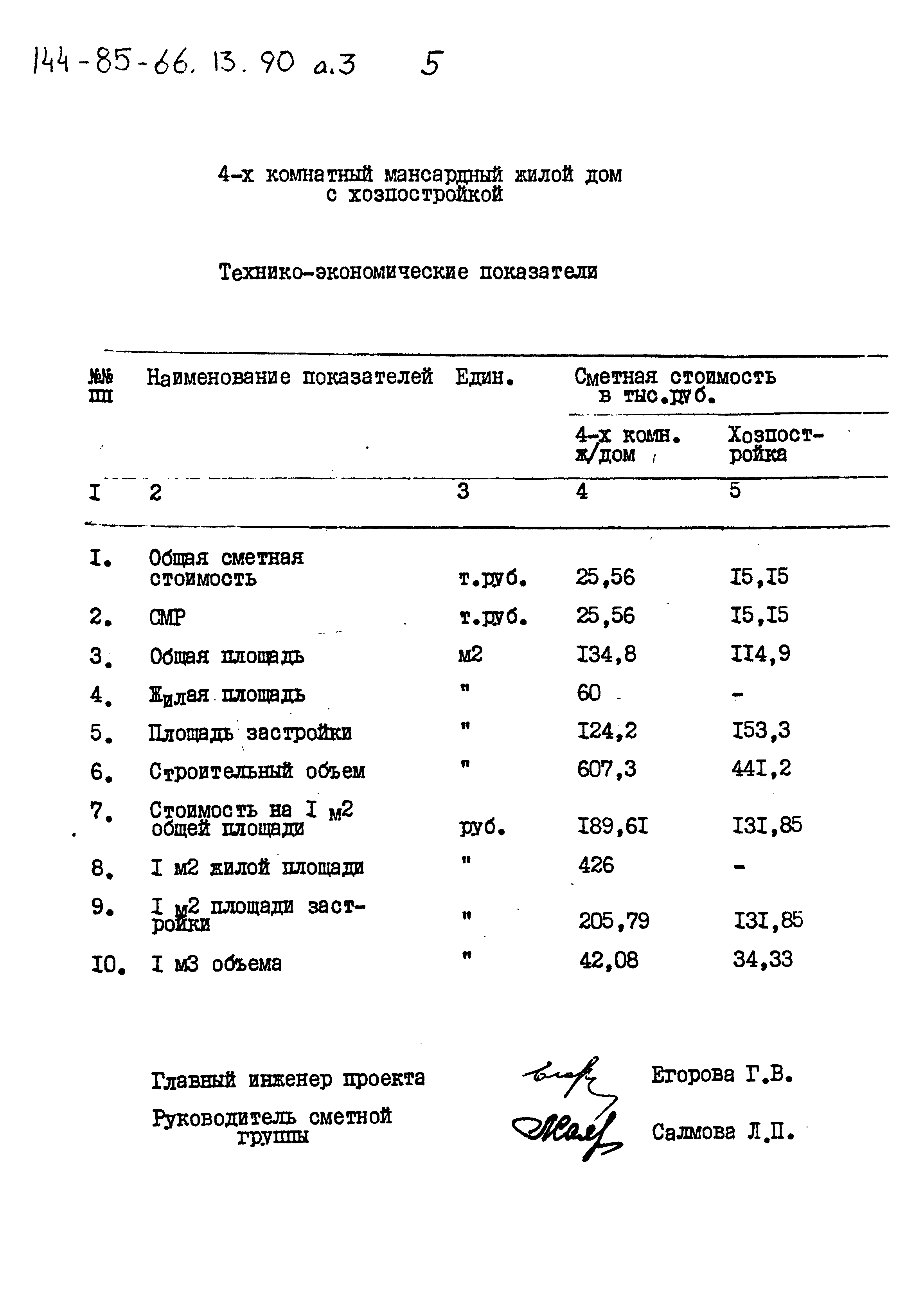 Типовой проект 144-85-66.13.90