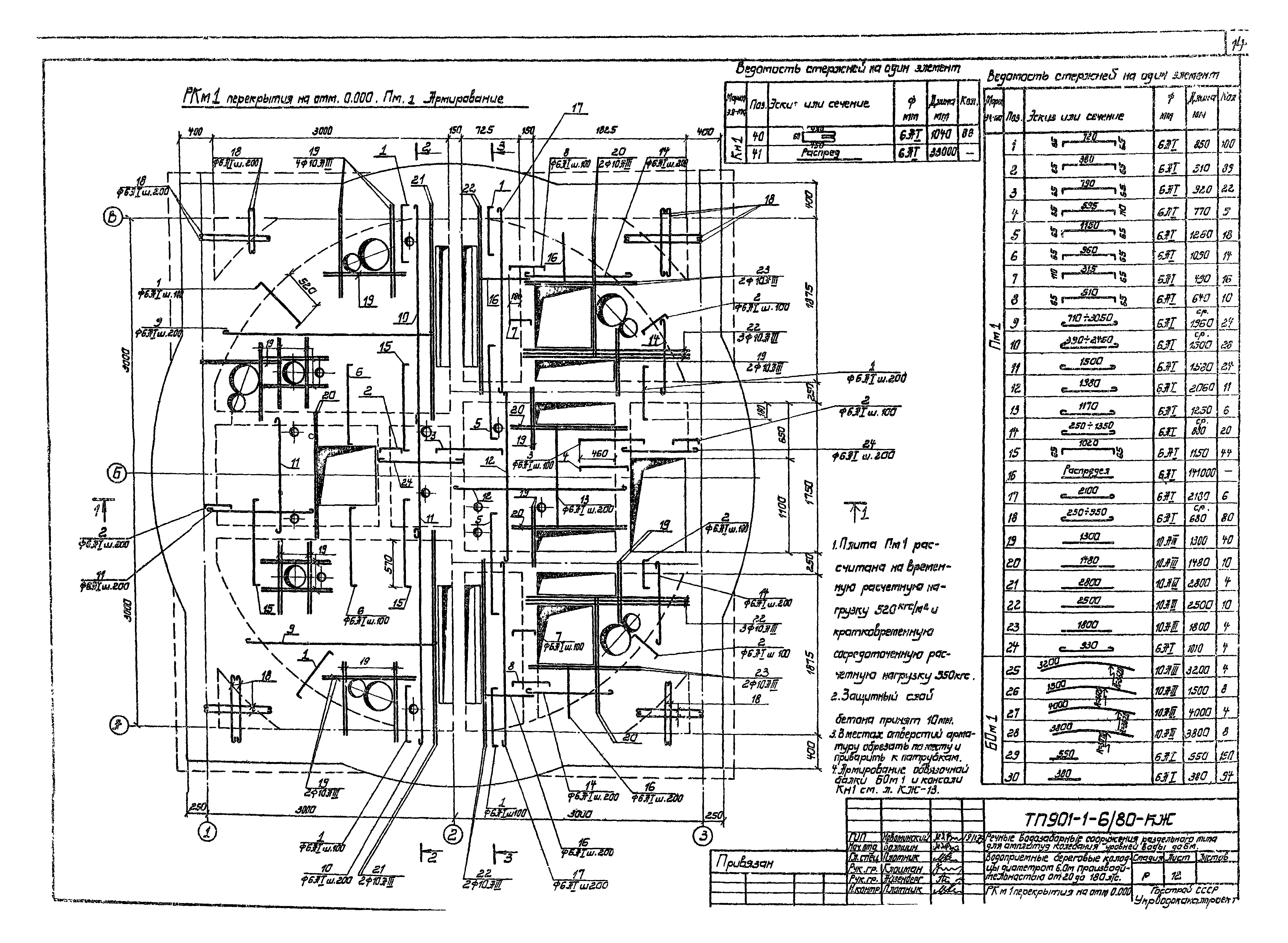 Типовой проект 901-1-6/80