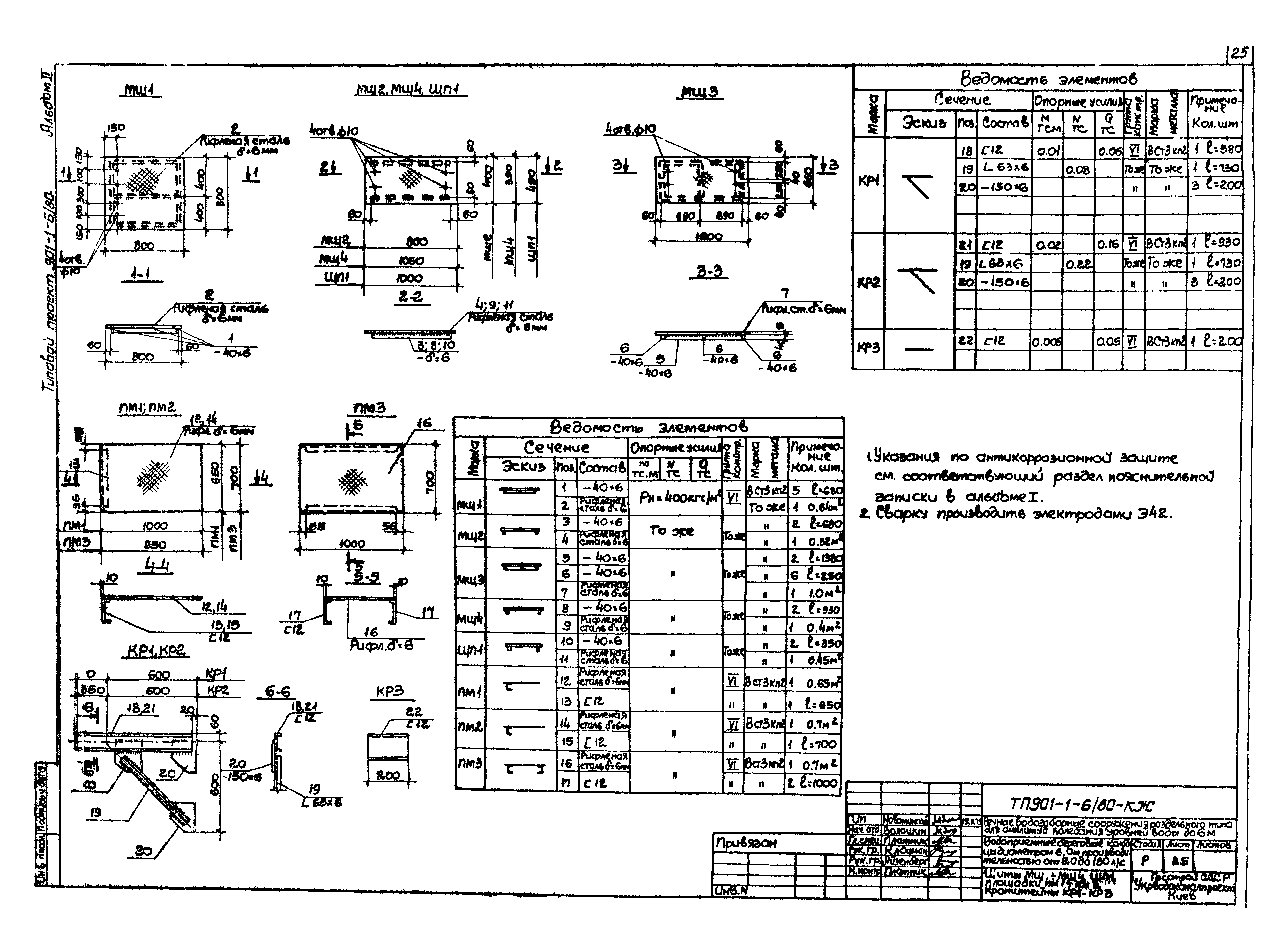 Типовой проект 901-1-6/80