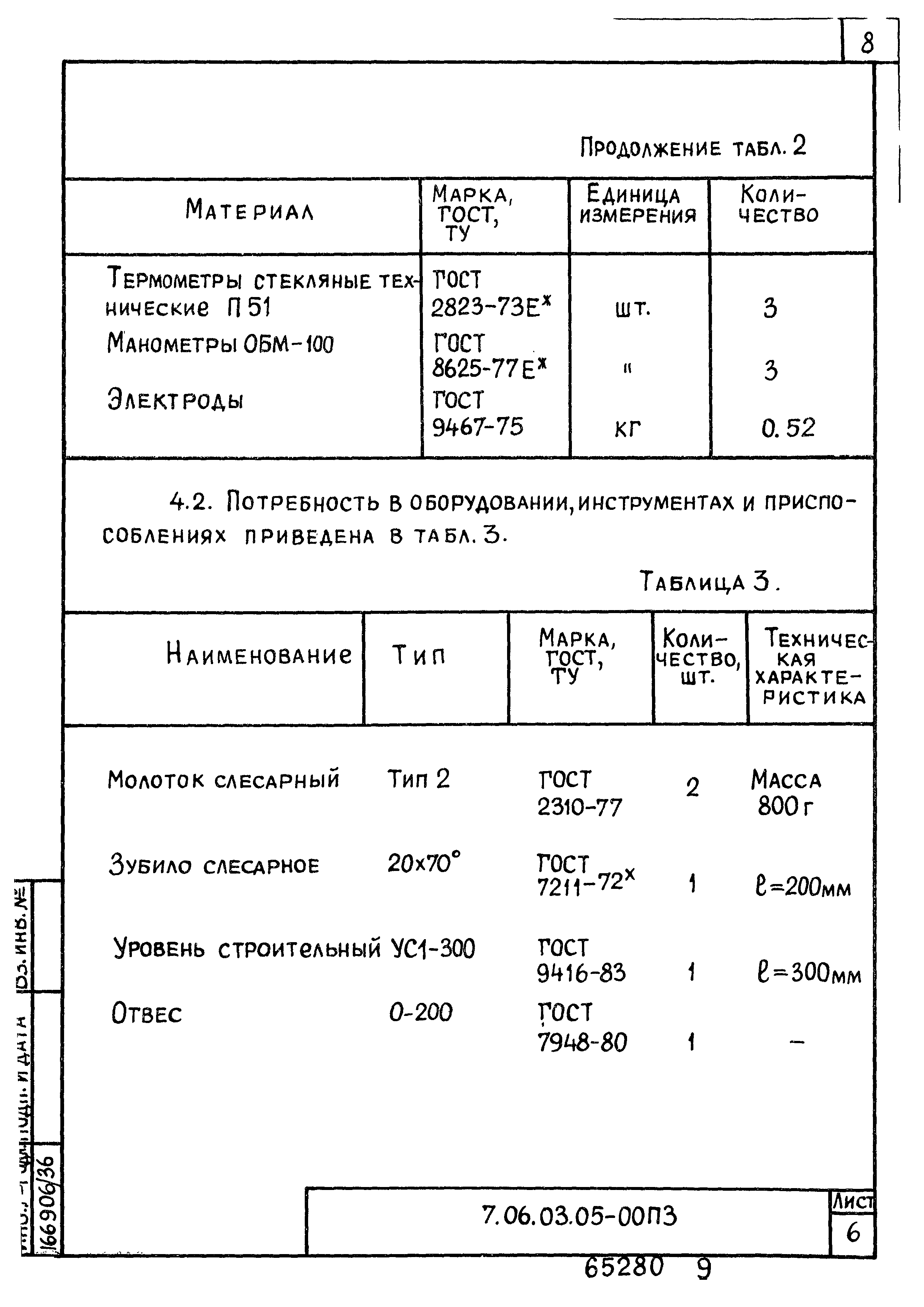 ТТК 7.06.03.05