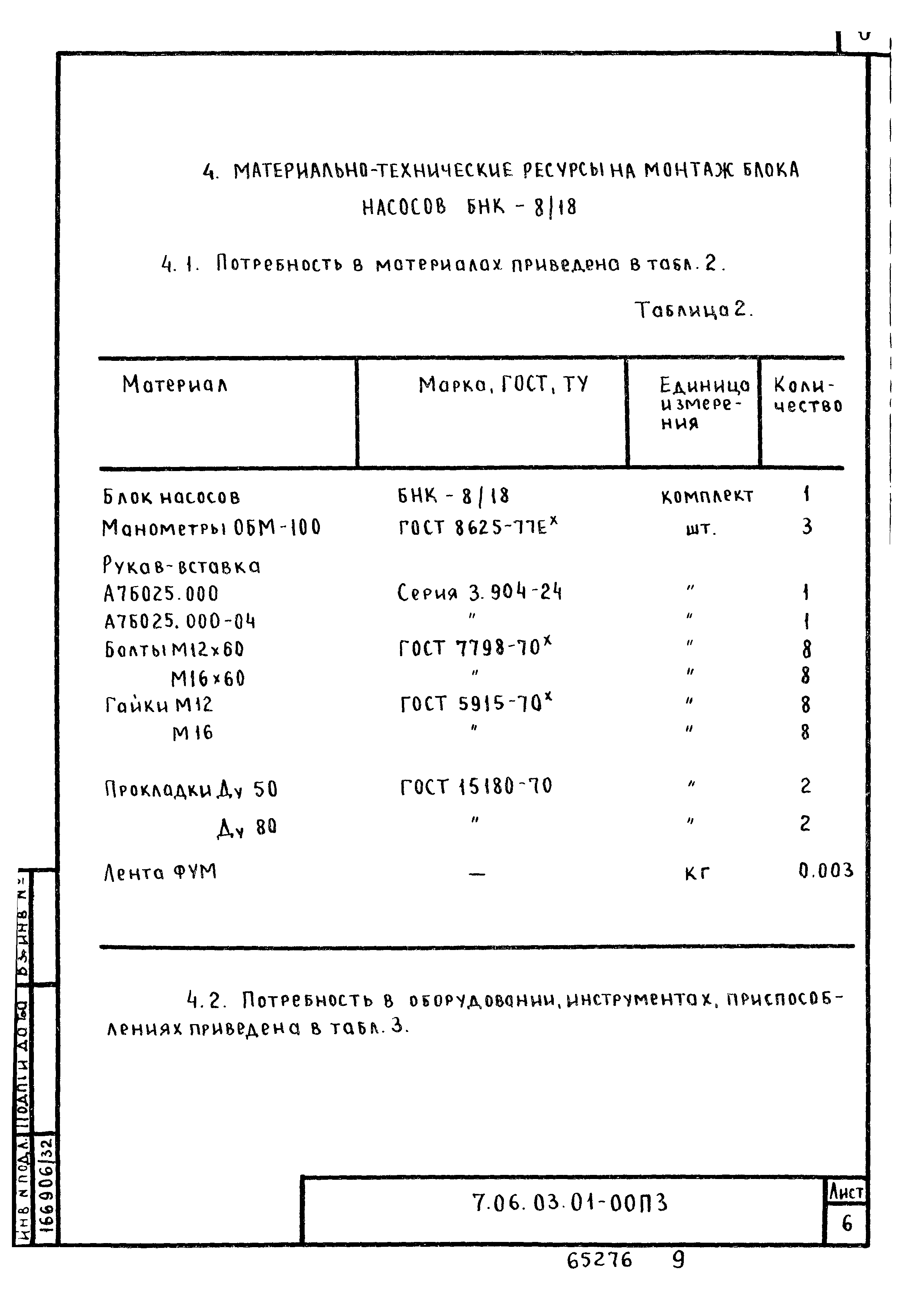 ТТК 7.06.03.01