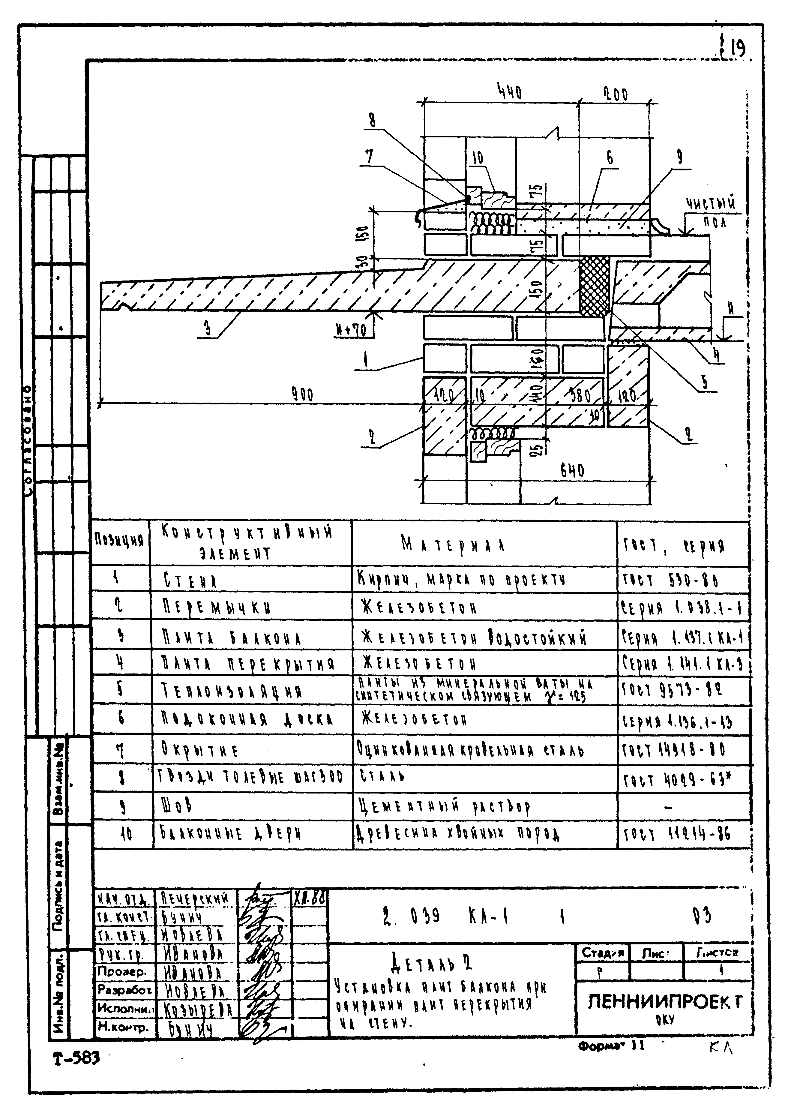 Серия 2.039 КЛ-1