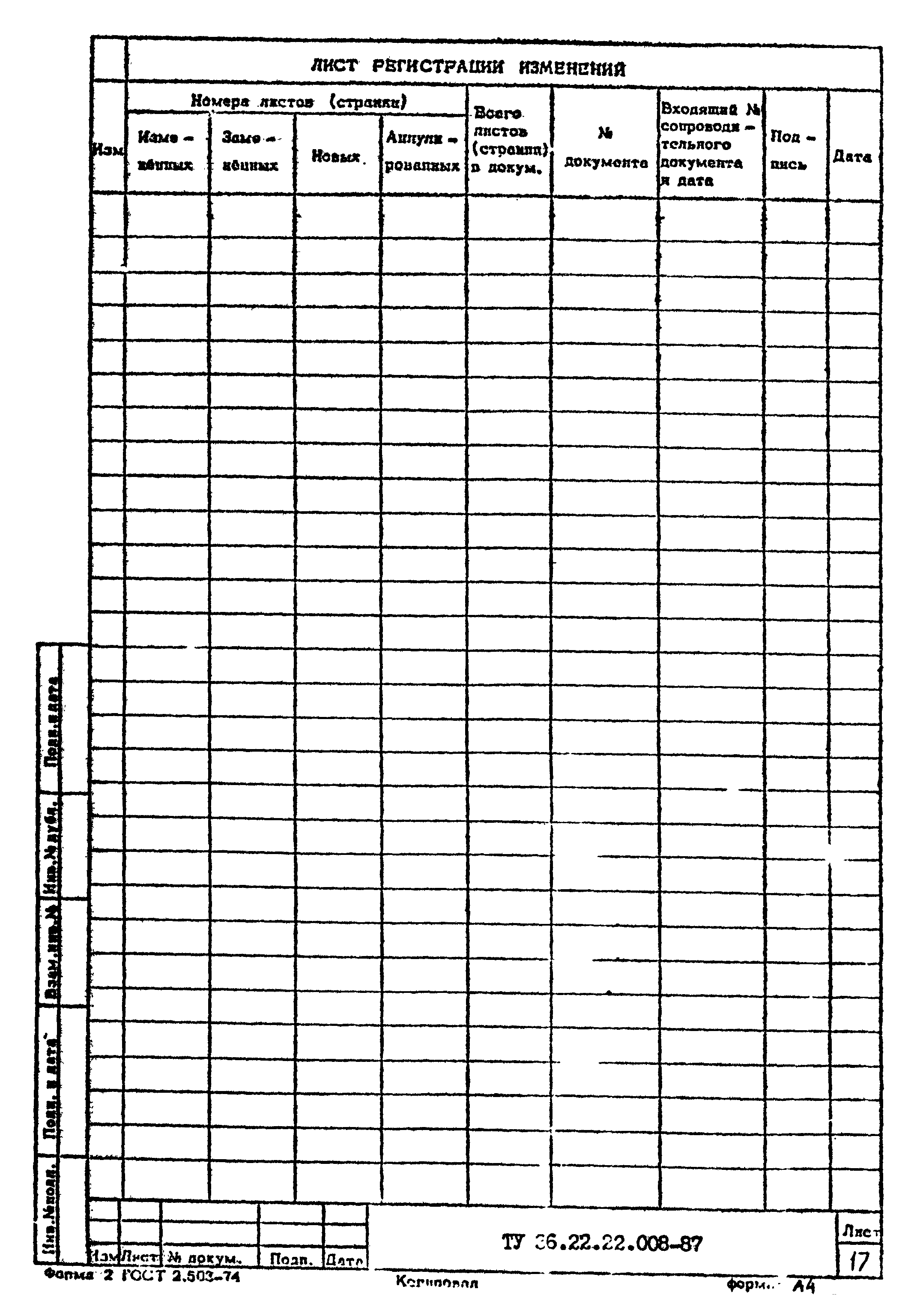 ТУ 36.22.22.008-87