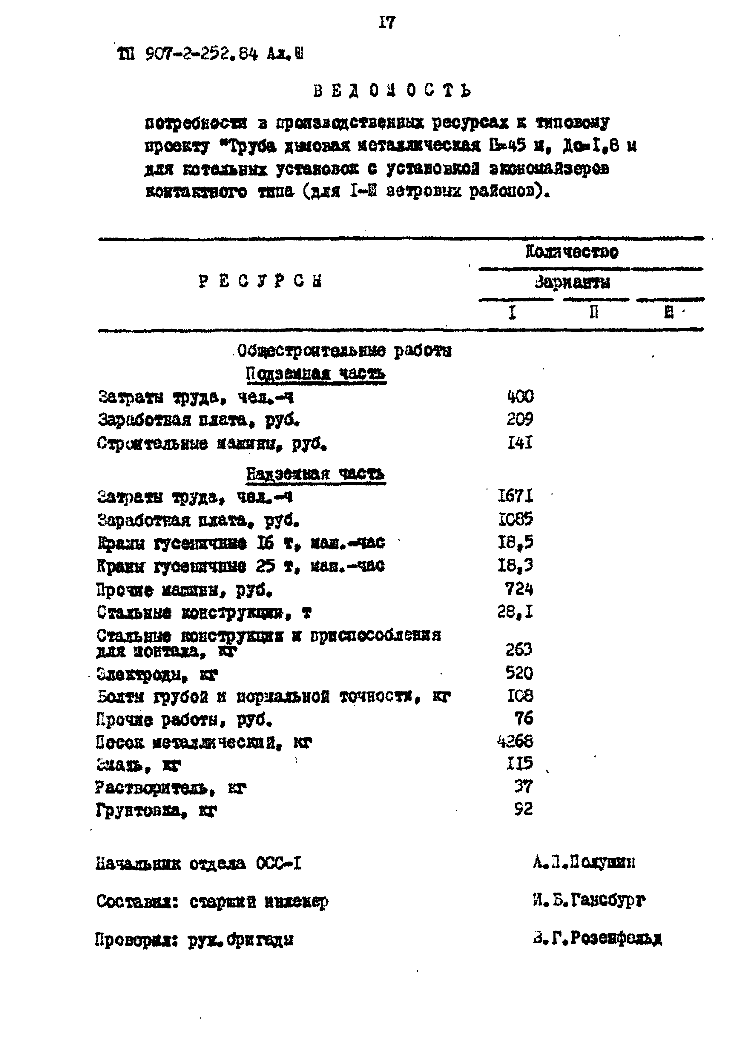 Типовой проект 907-2-252.84