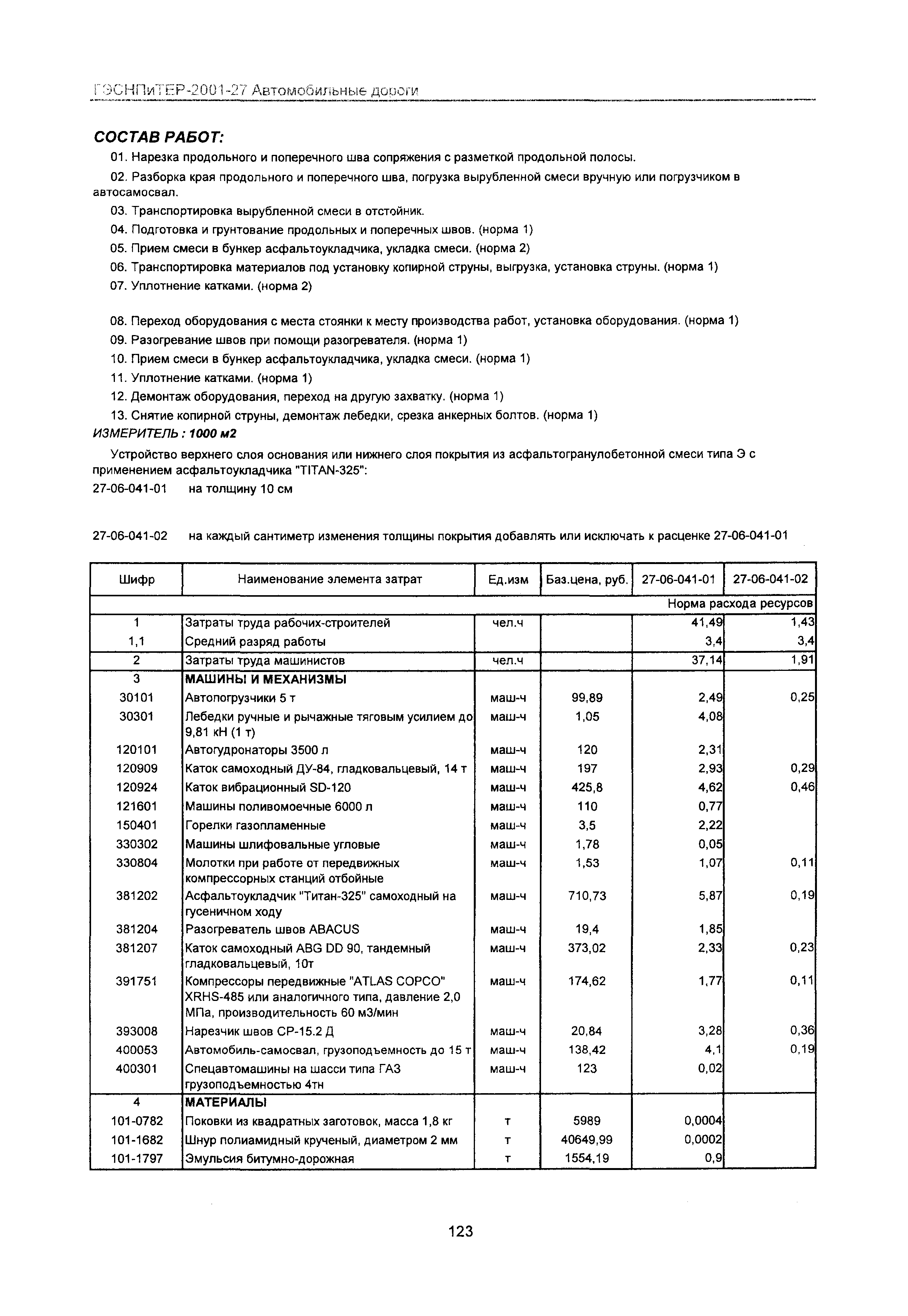 ГЭСНПиТЕР 2001-27 Московской области