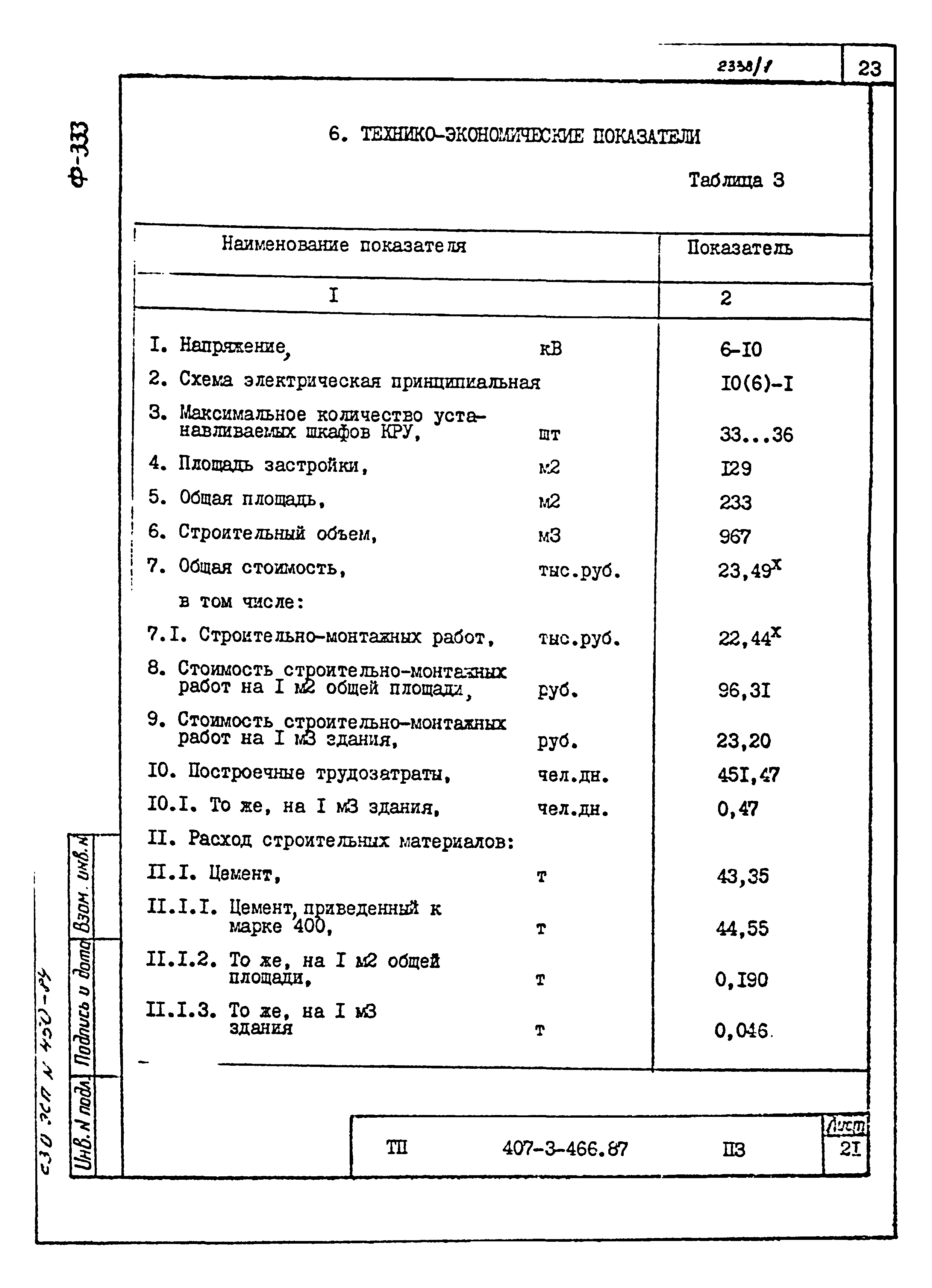 Типовой проект 407-3-466.87