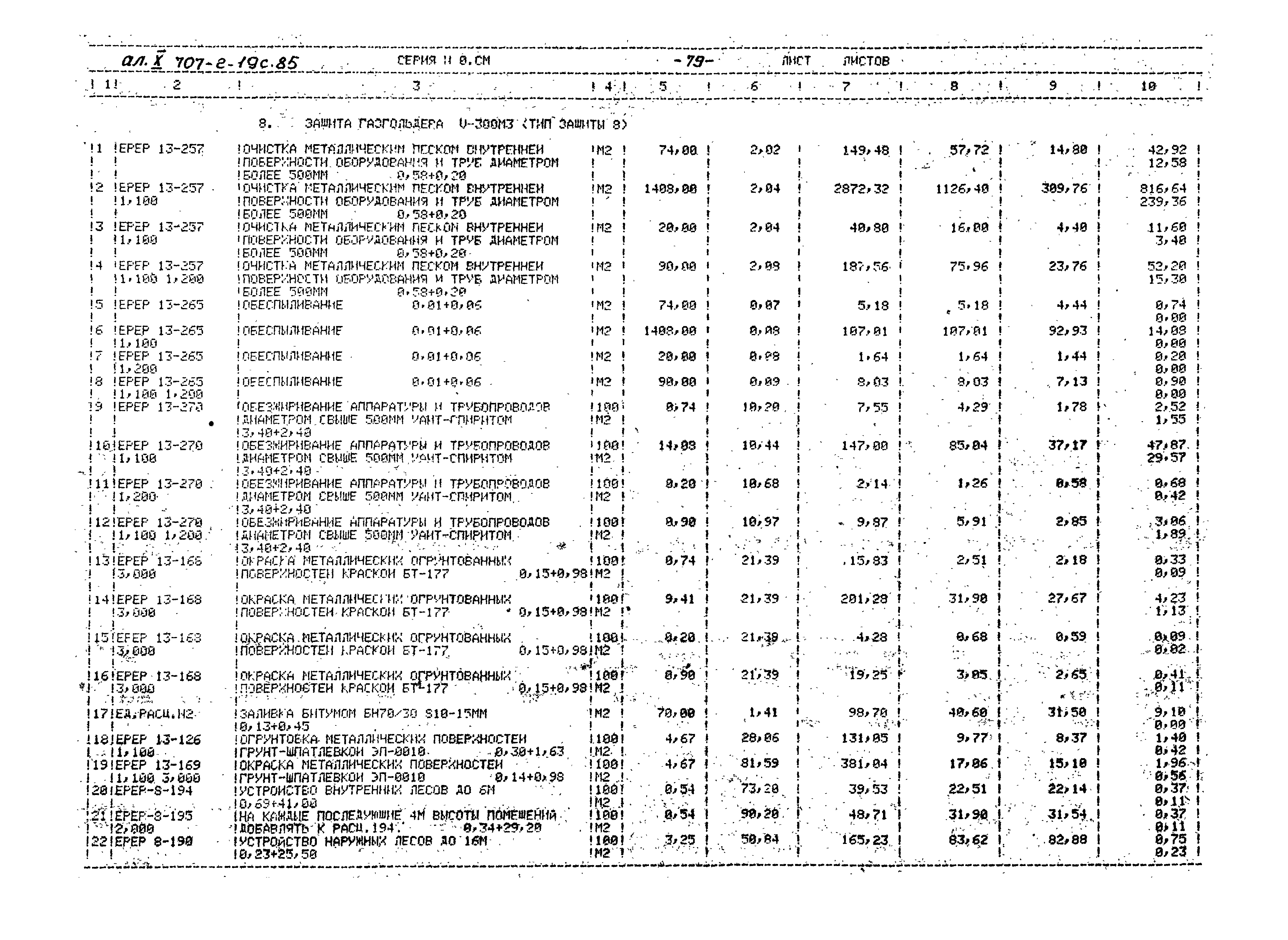 Типовой проект 707-2-19с.85