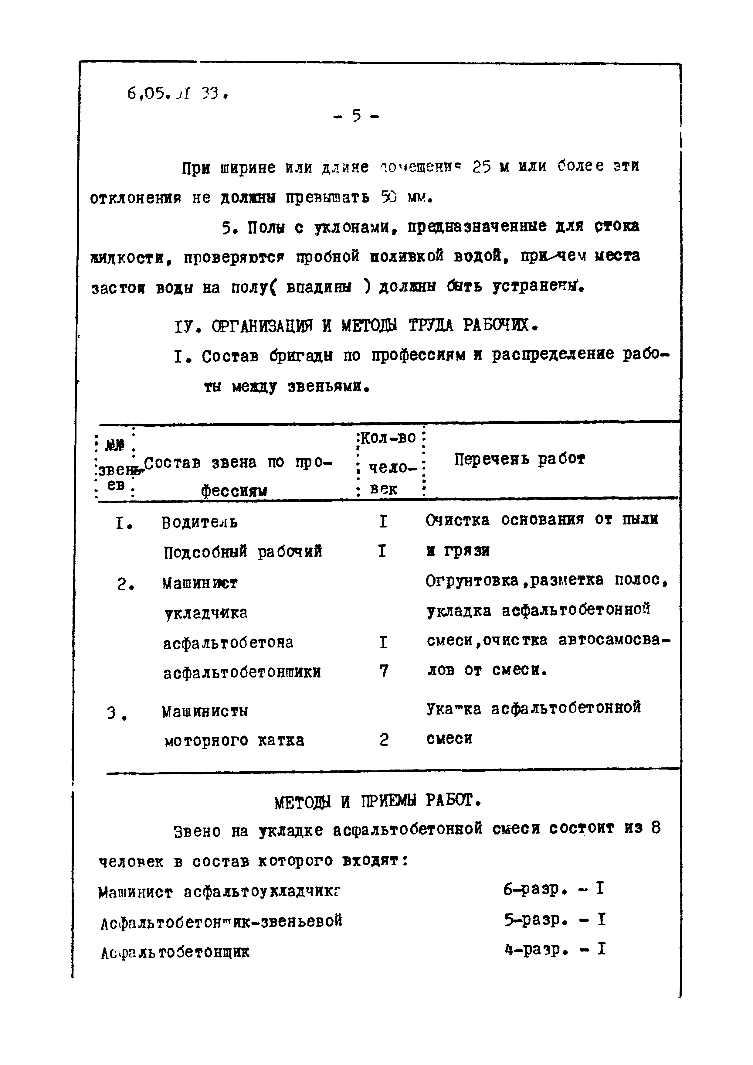 ТТК 6.05.01.33