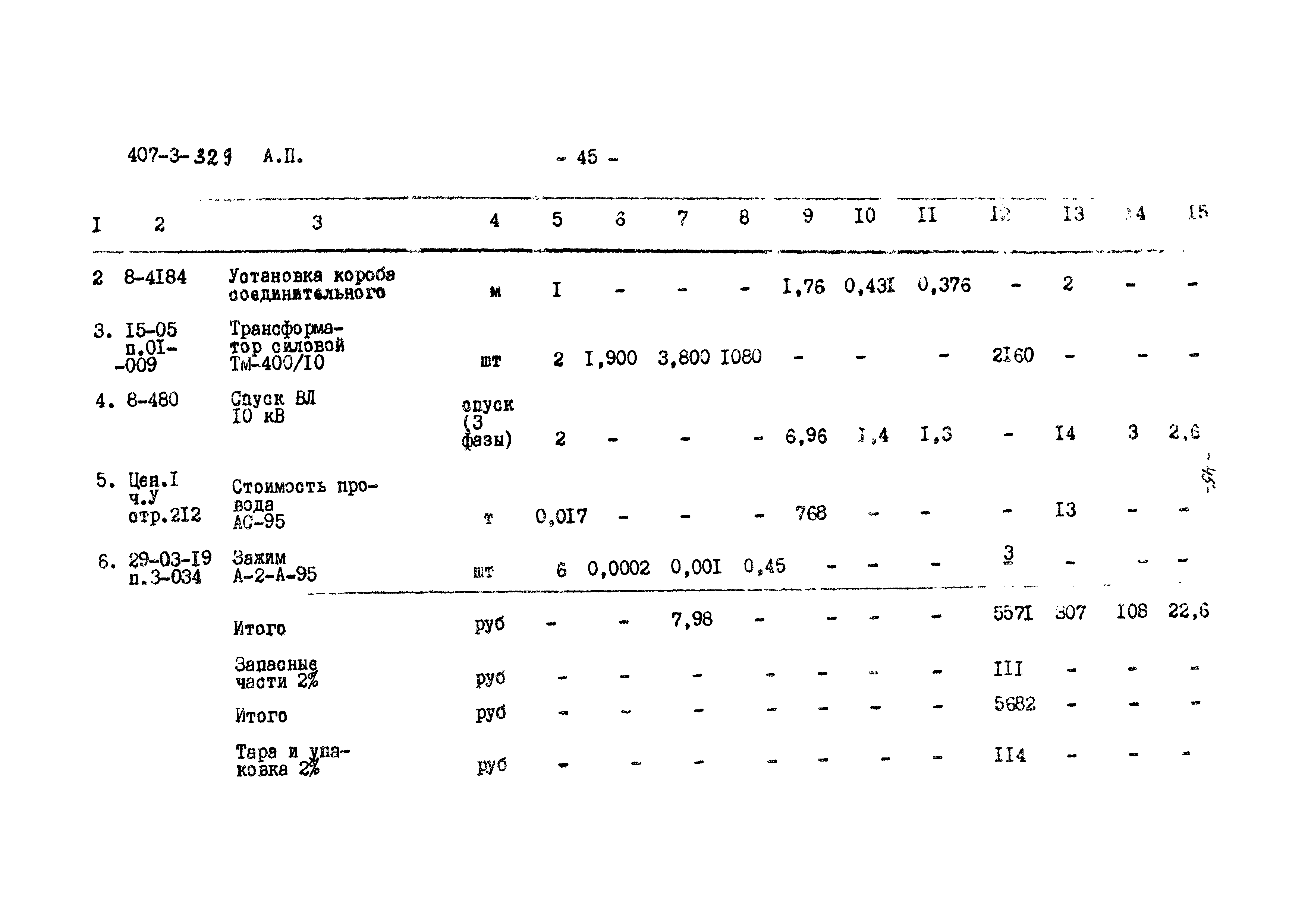 Типовой проект 407-3-329