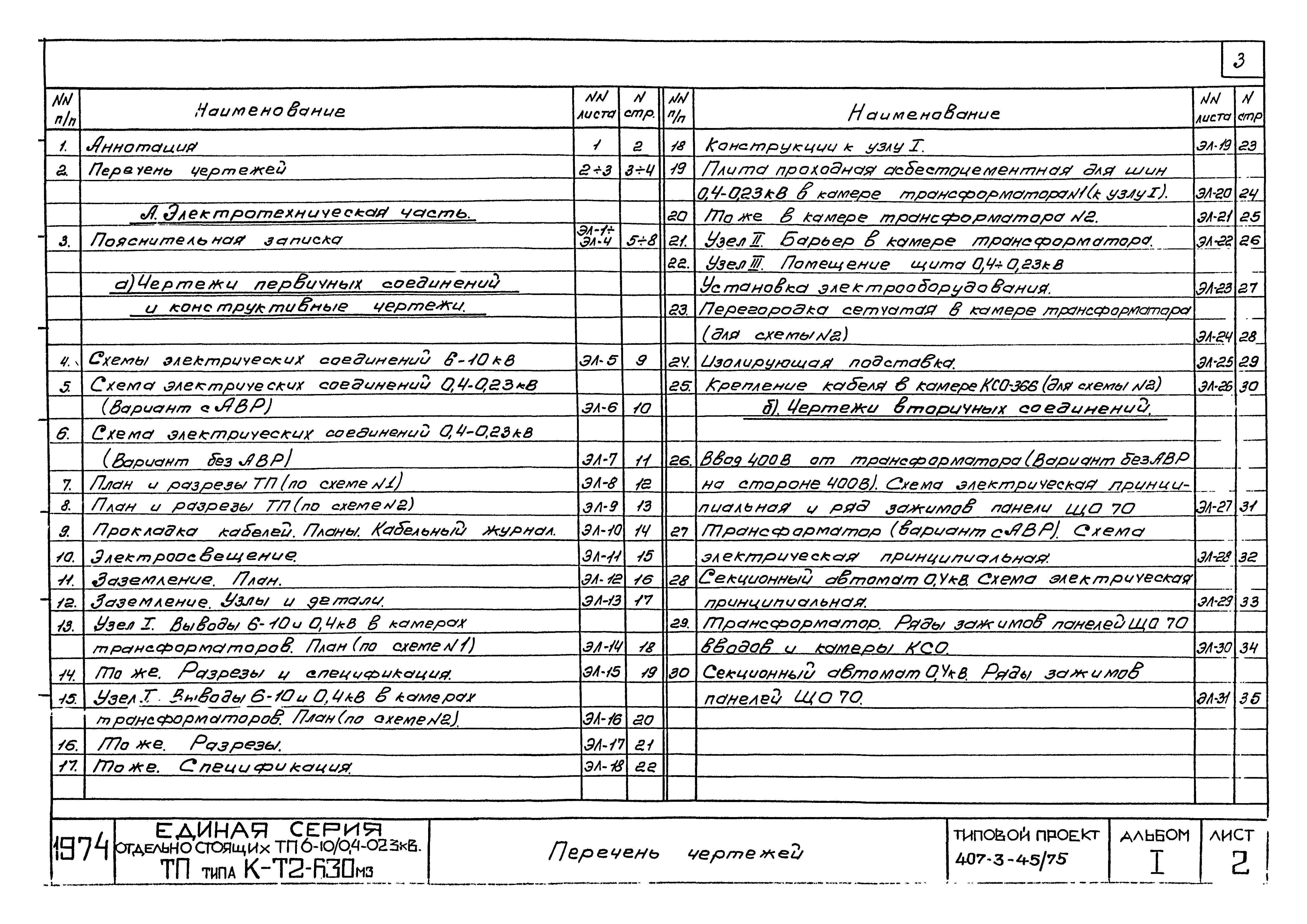 Типовой проект 407-3-45/75