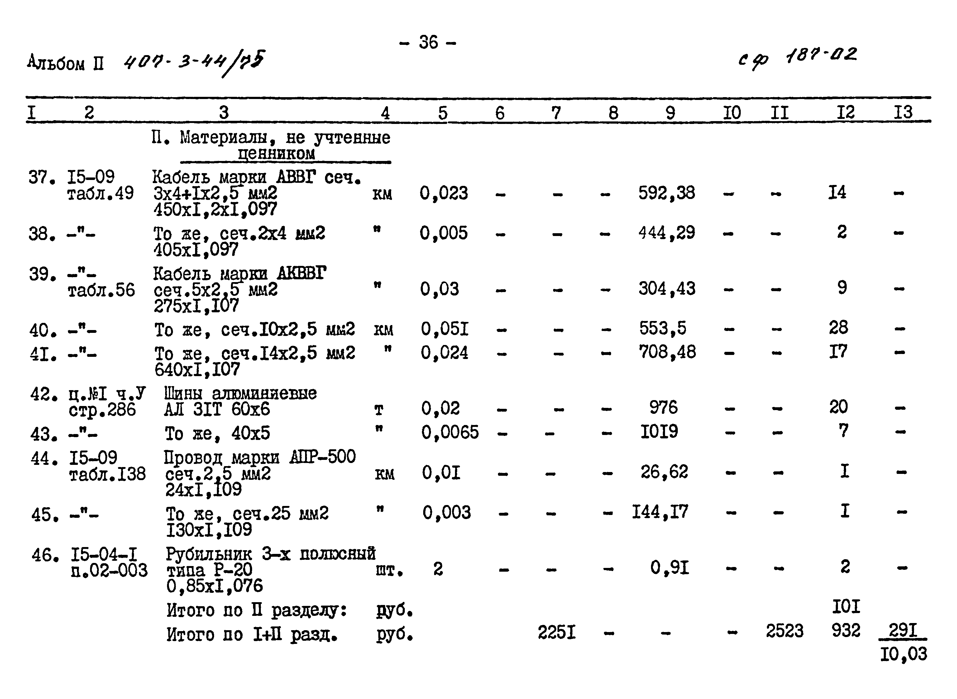 Типовой проект 407-3-44/75