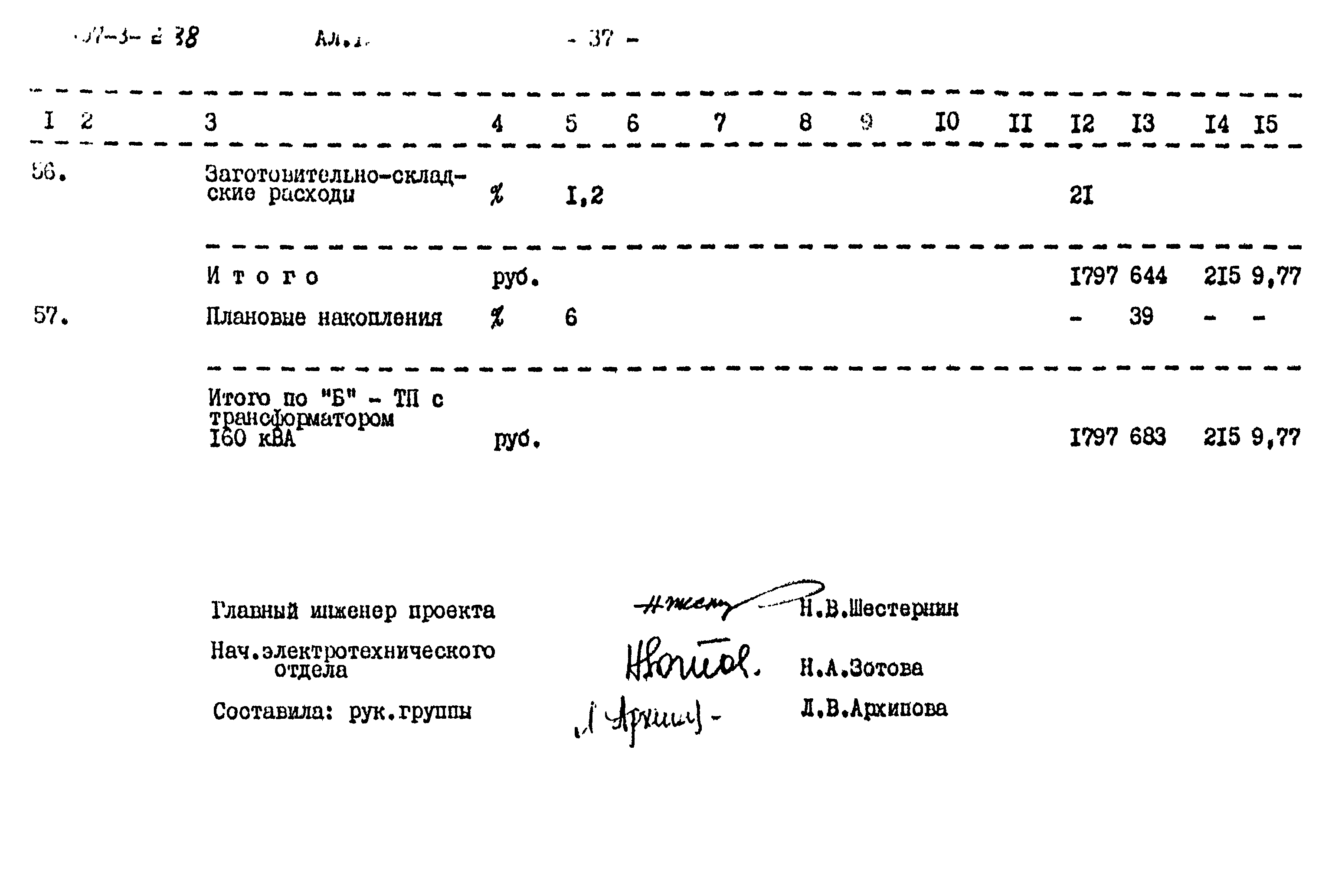 Типовой проект 407-3-288