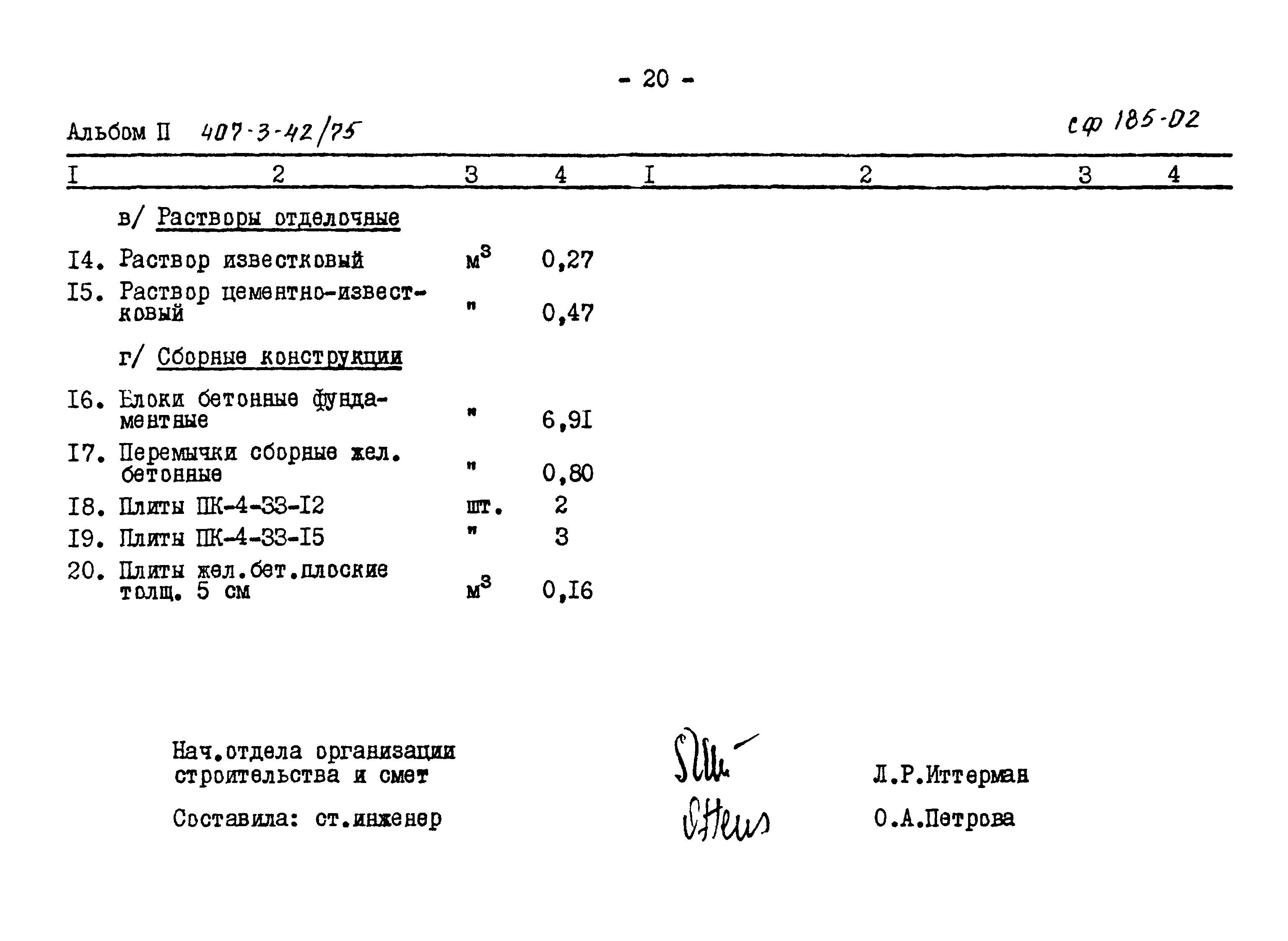 Типовой проект 407-3-42/75