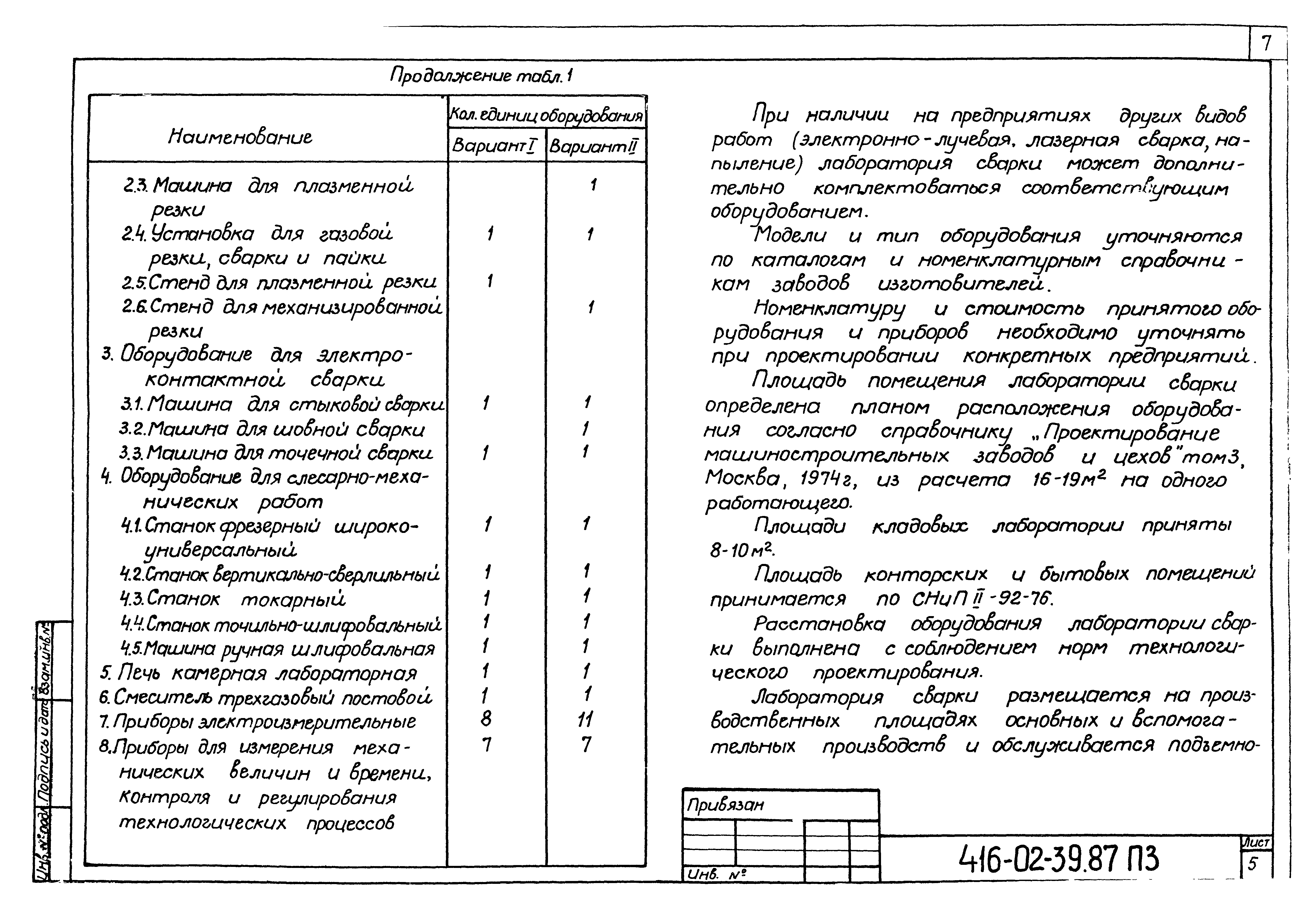 Типовые материалы для проектирования 416-02-39.87