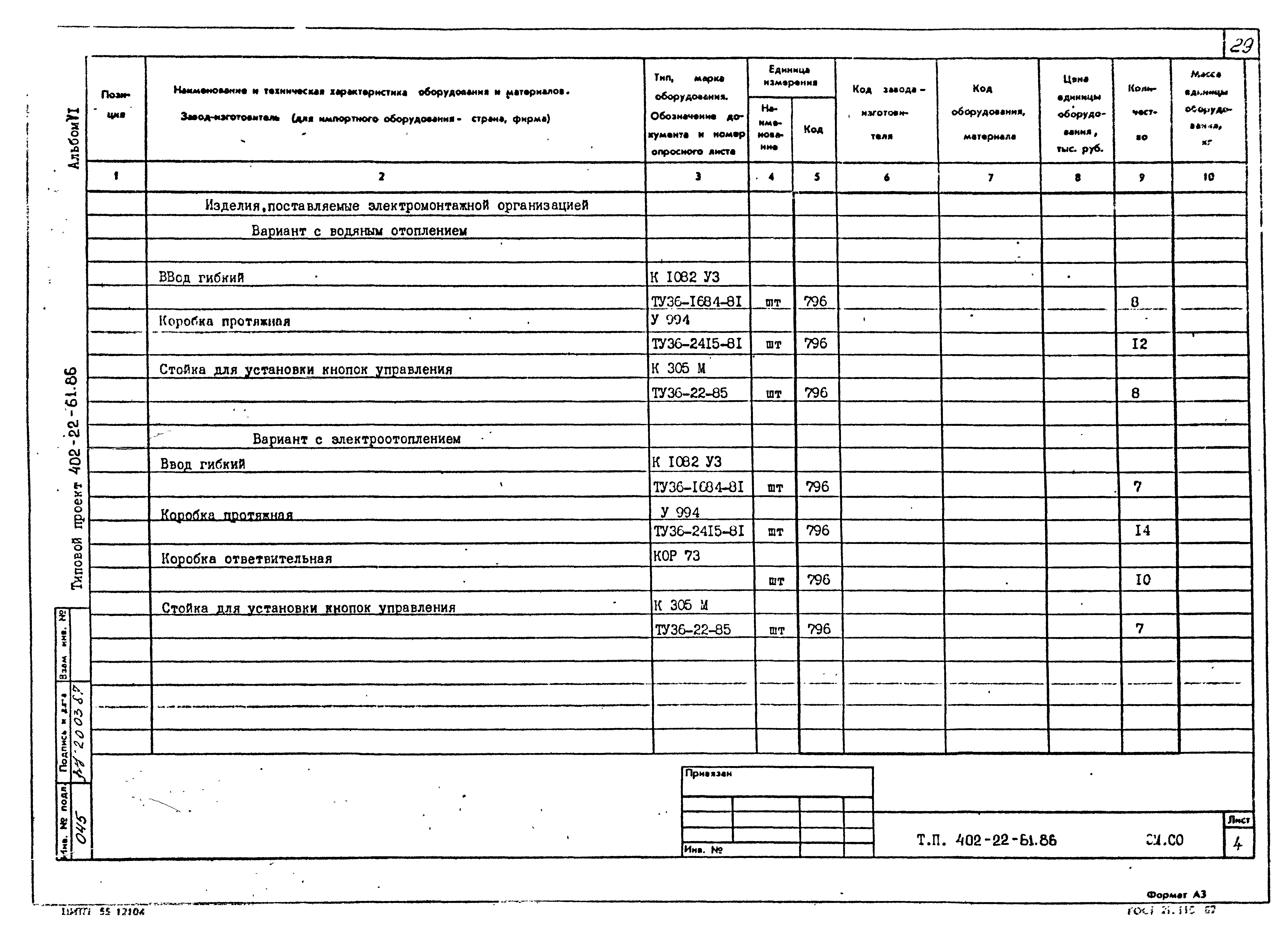 Типовой проект 402-22-61.86