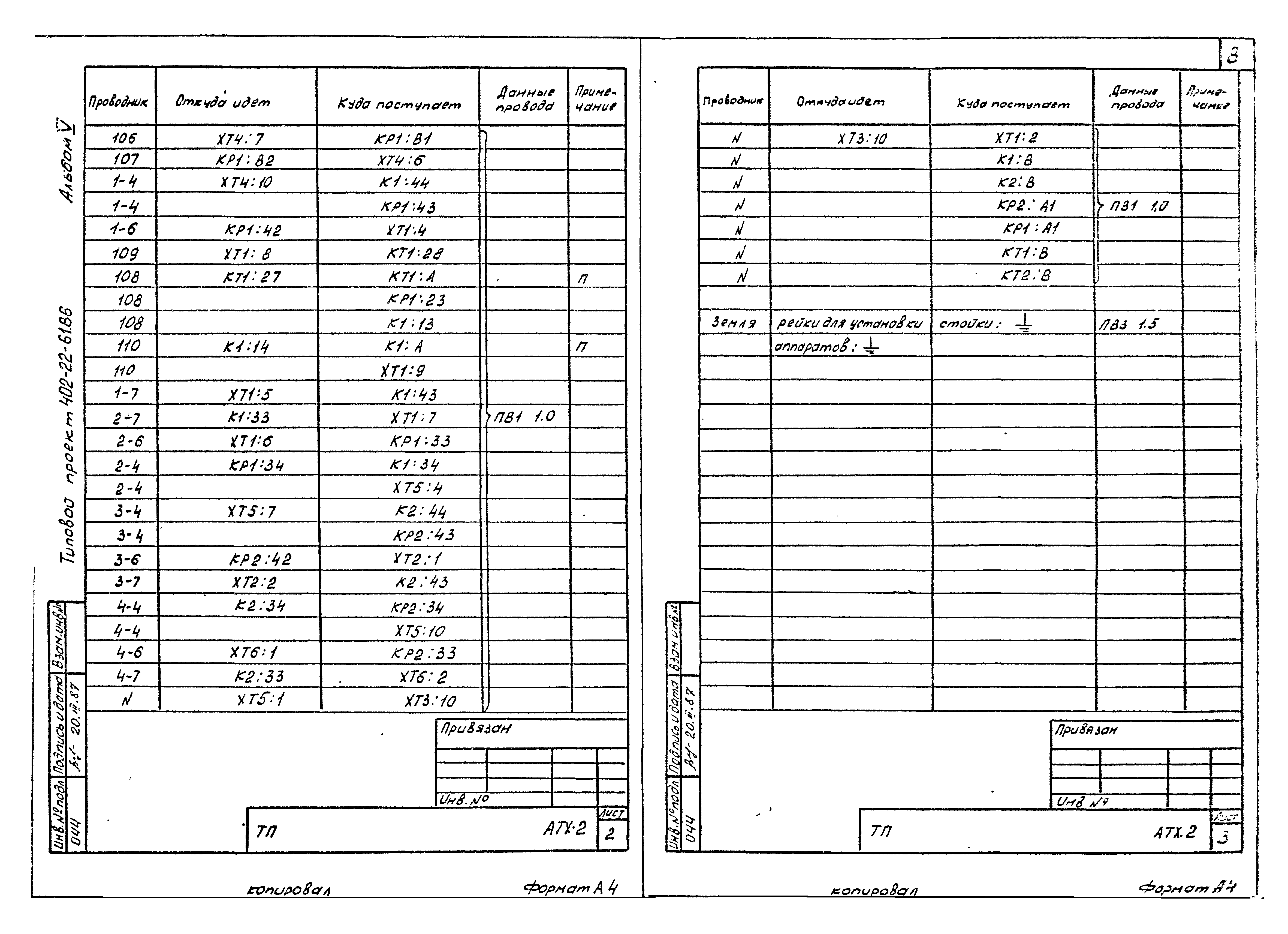 Типовой проект 402-22-61.86