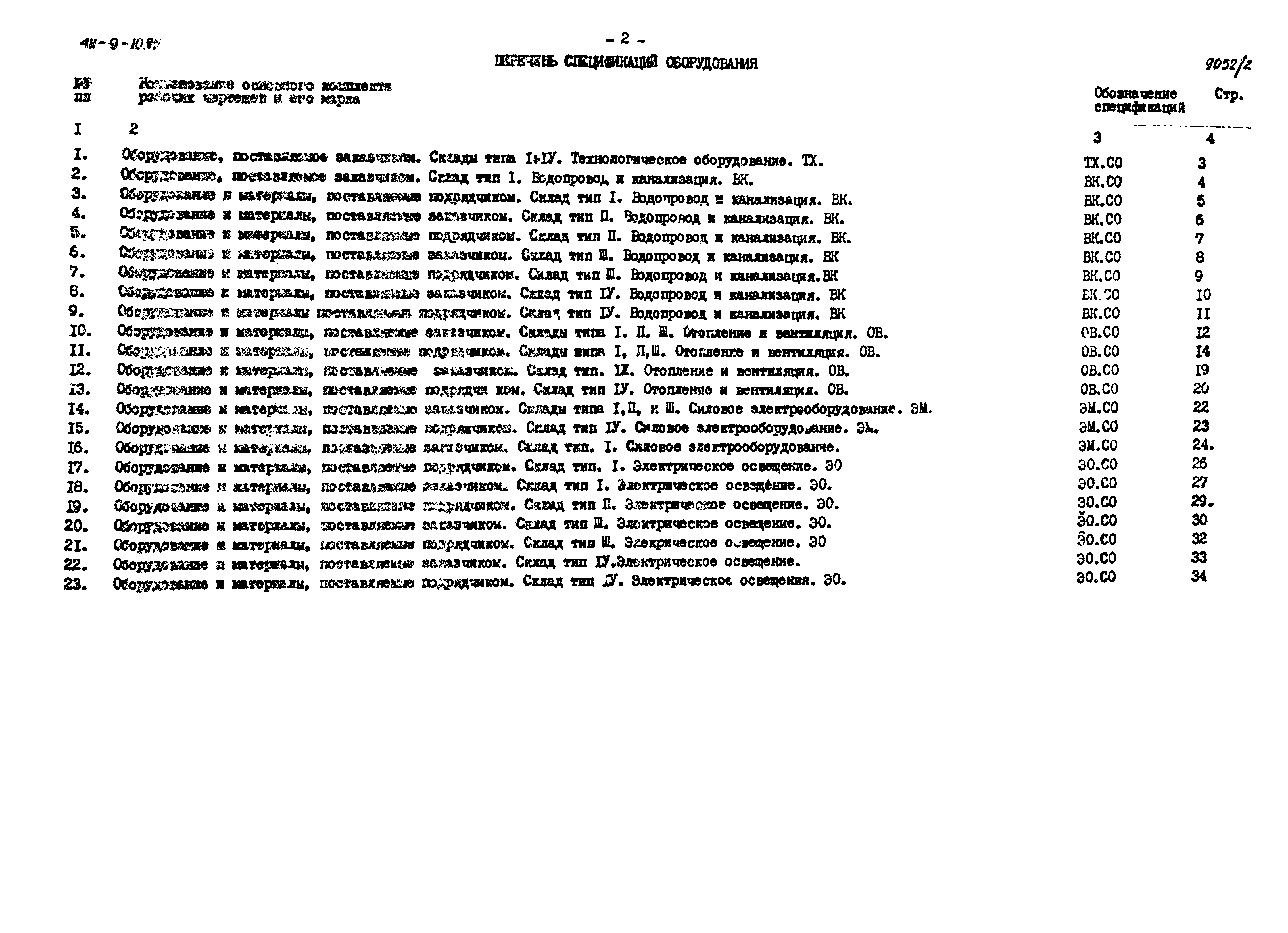 Типовой проект 411-9-10.85