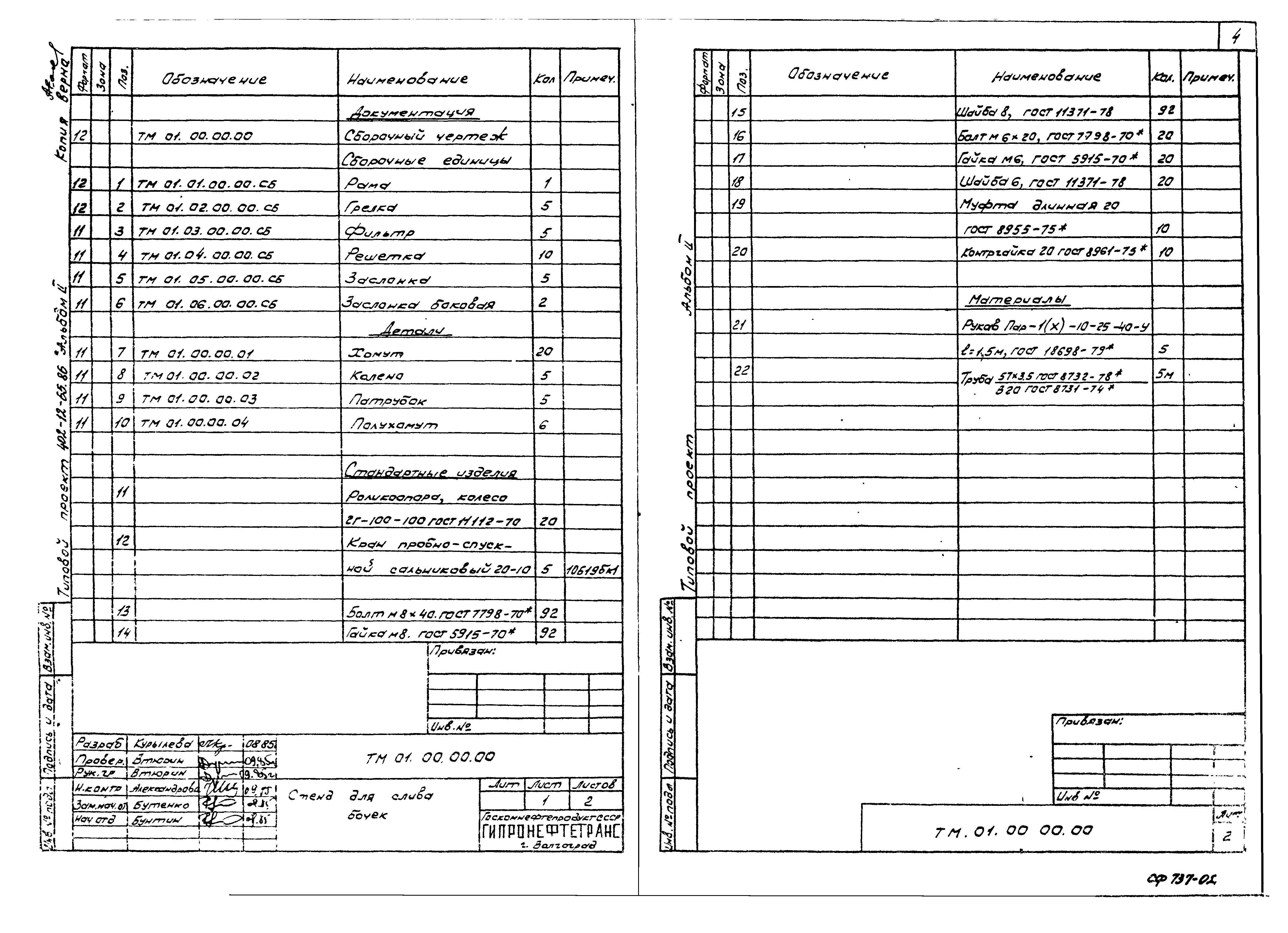 Типовой проект 402-12-65.86