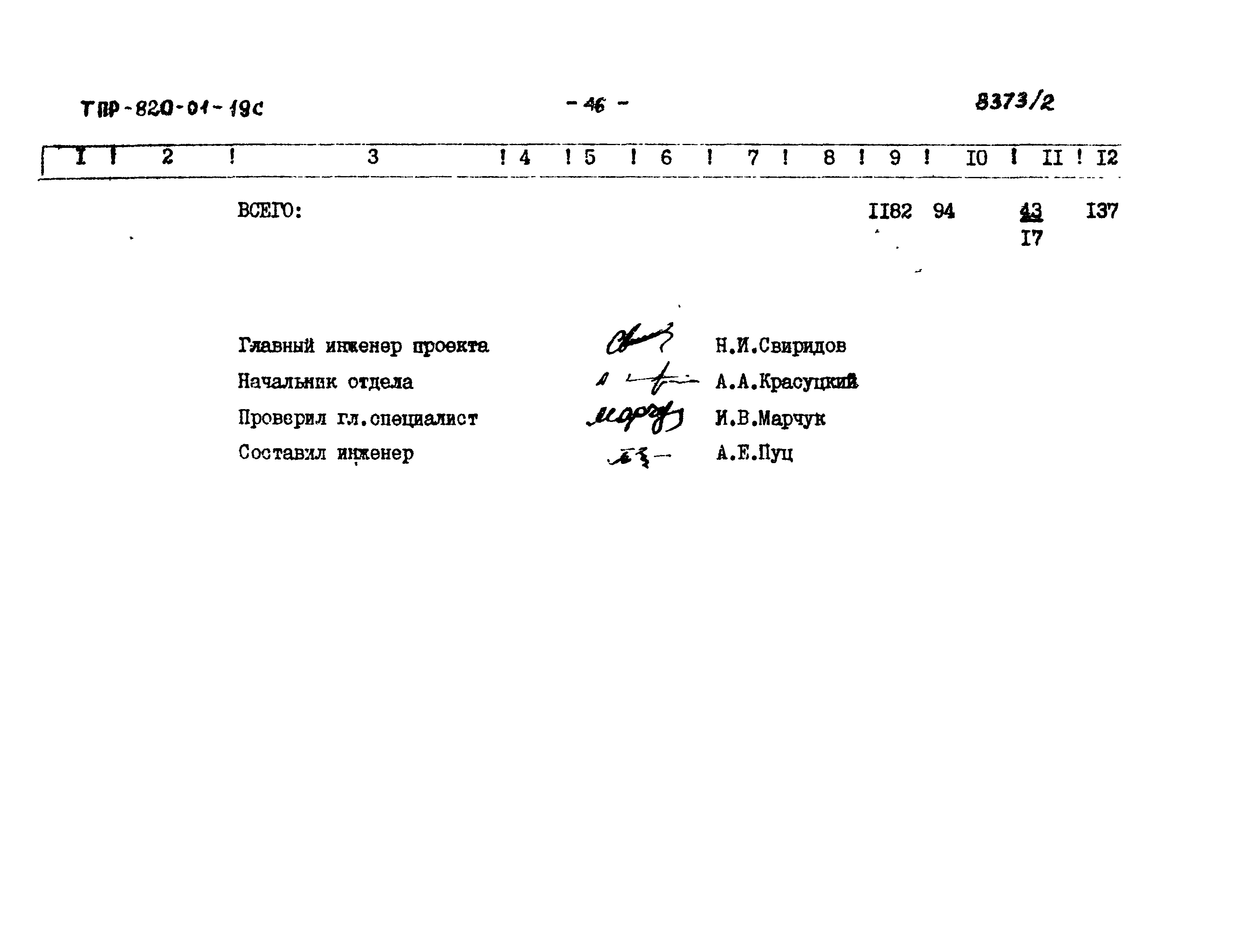Типовые проектные решения 820-01-19с