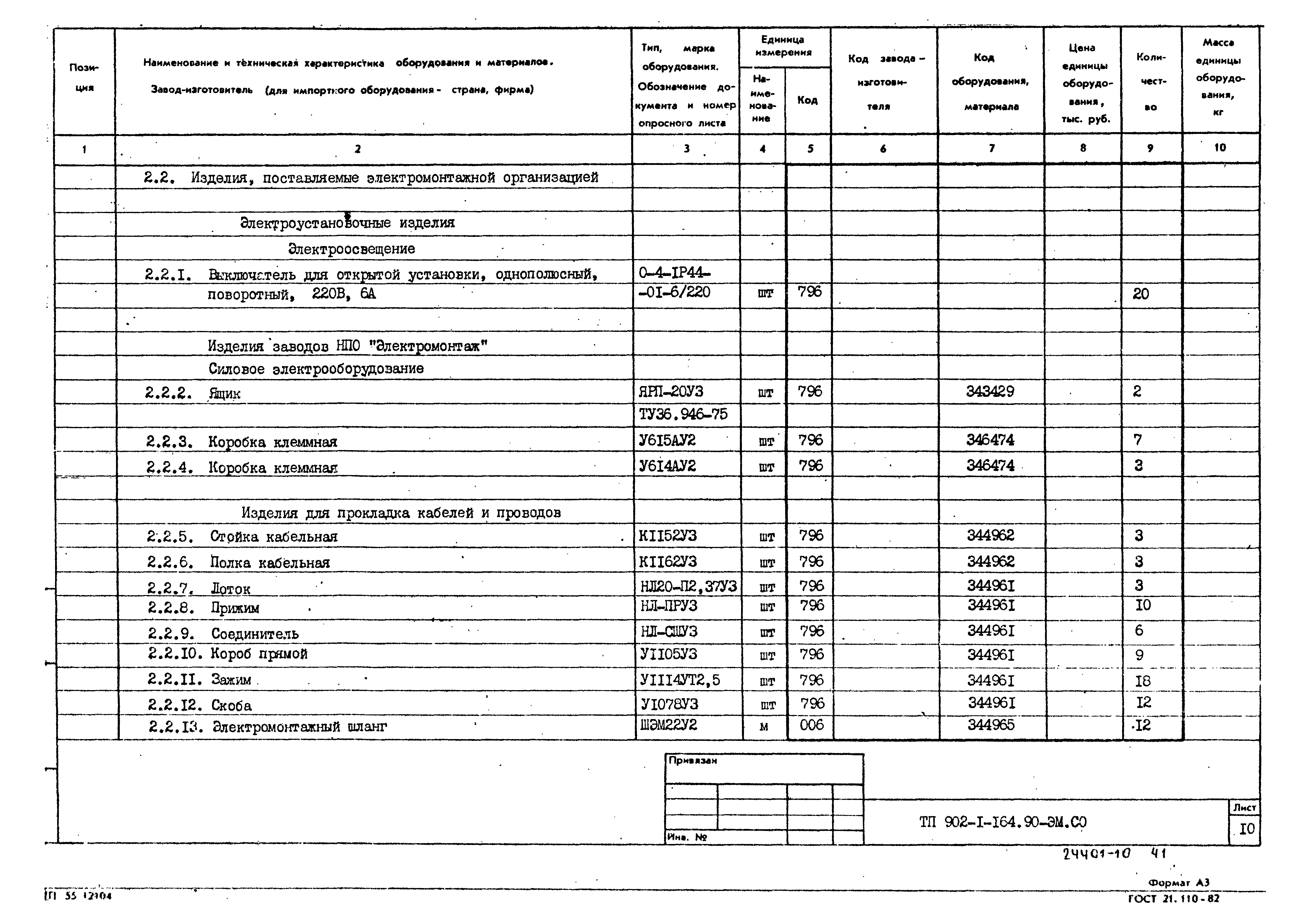 Типовой проект 902-1-167.1.90