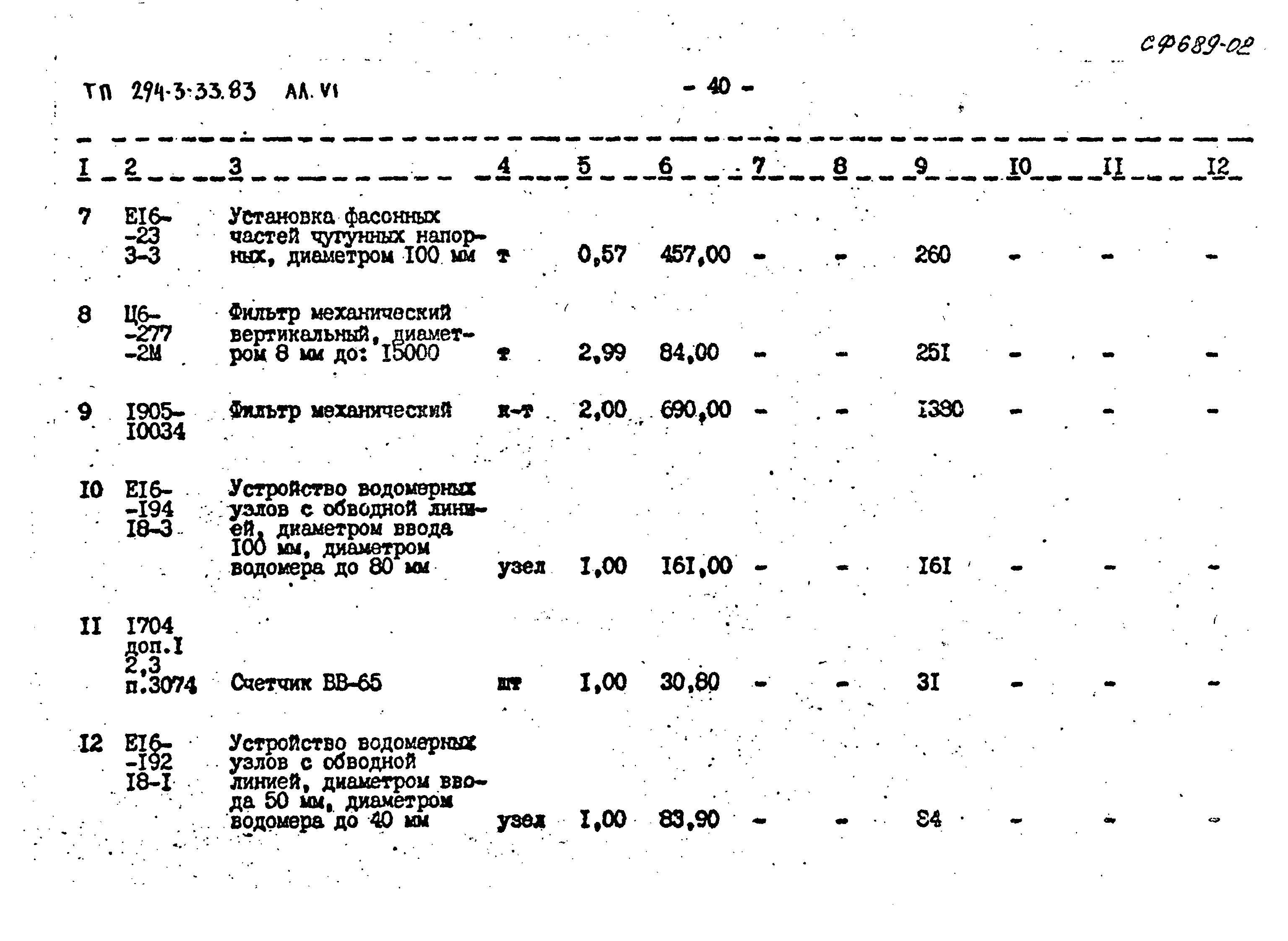 Типовой проект 294-3-33.83