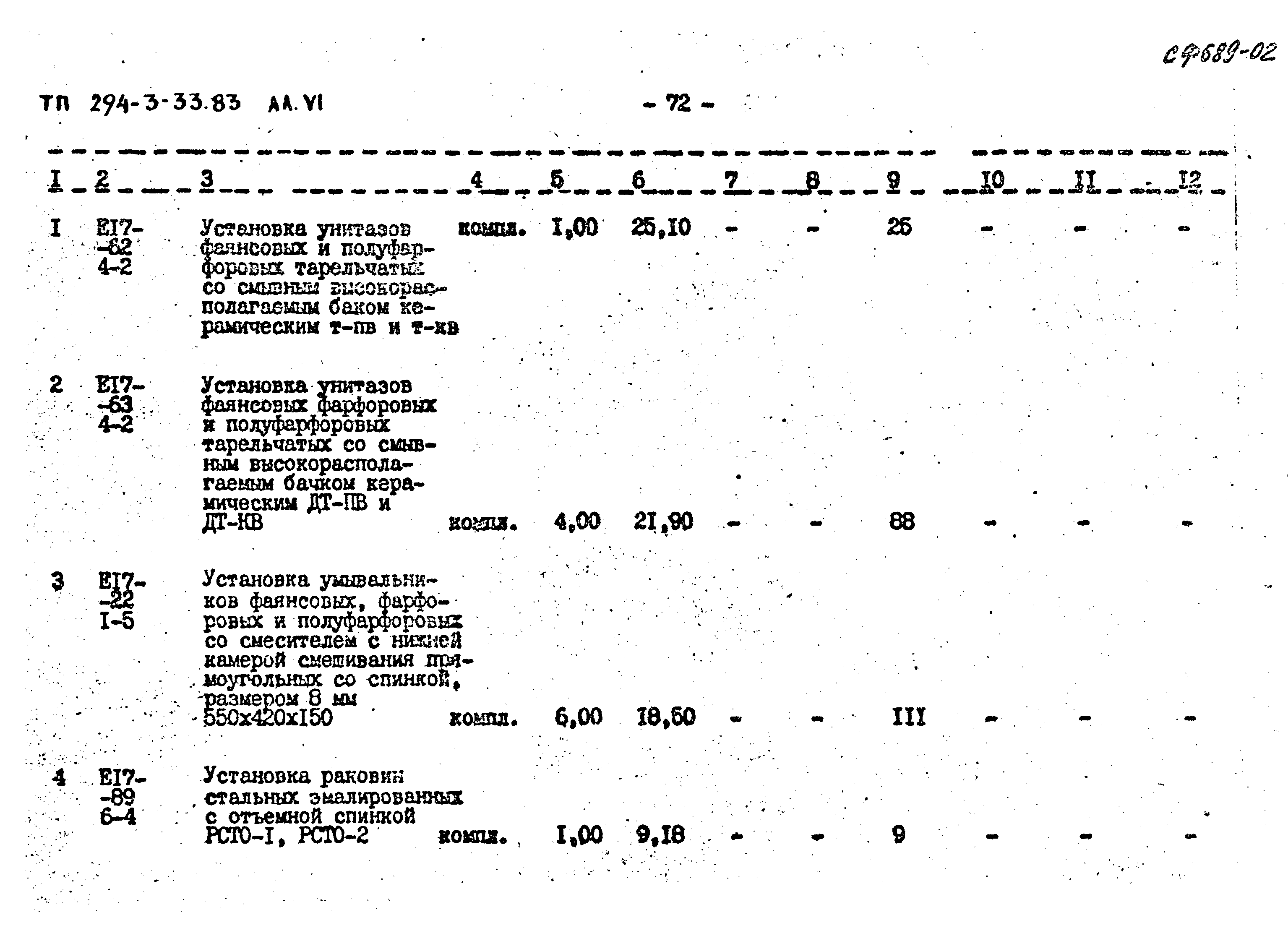 Типовой проект 294-3-33.83