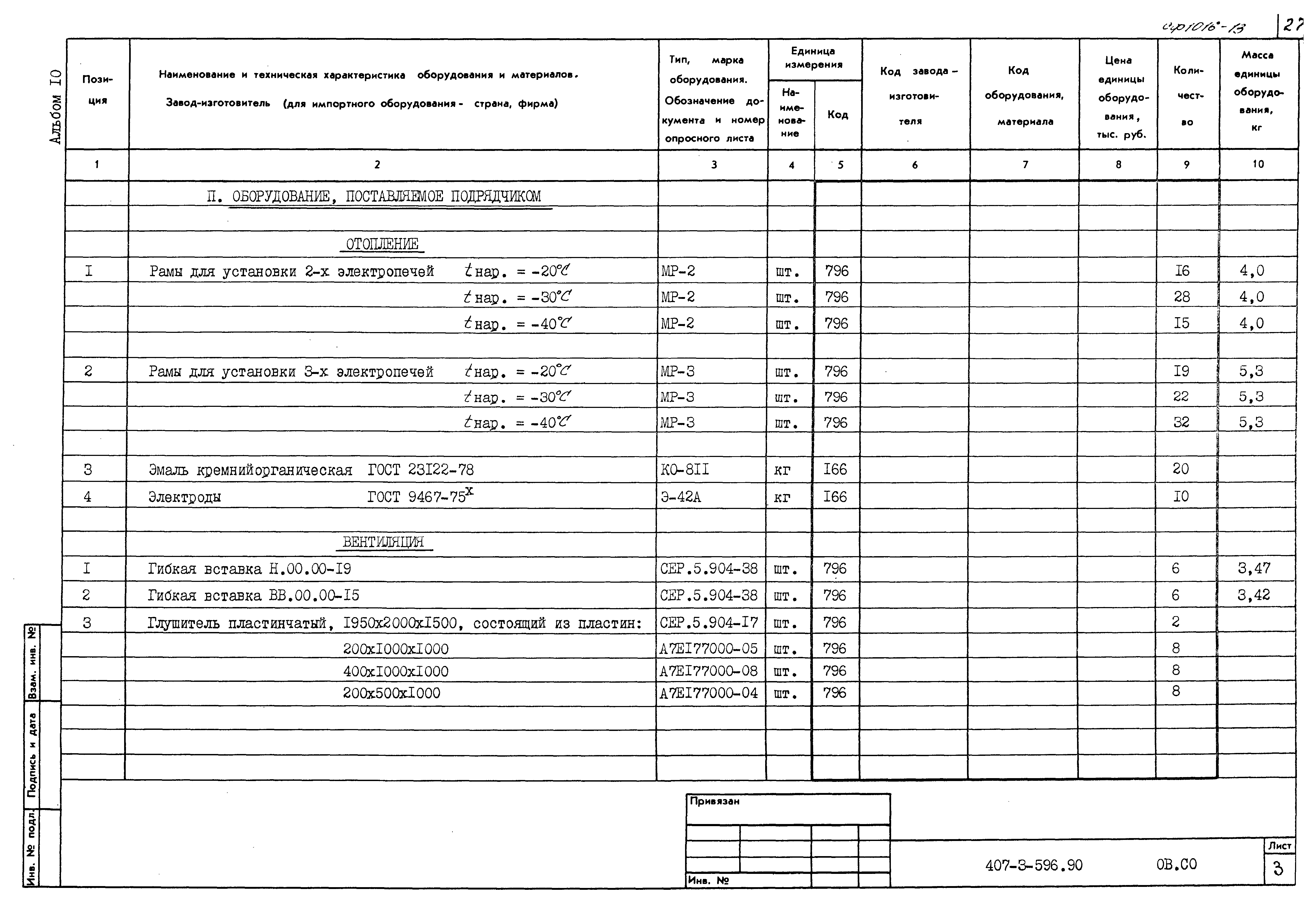 Типовой проект 407-3-596.90