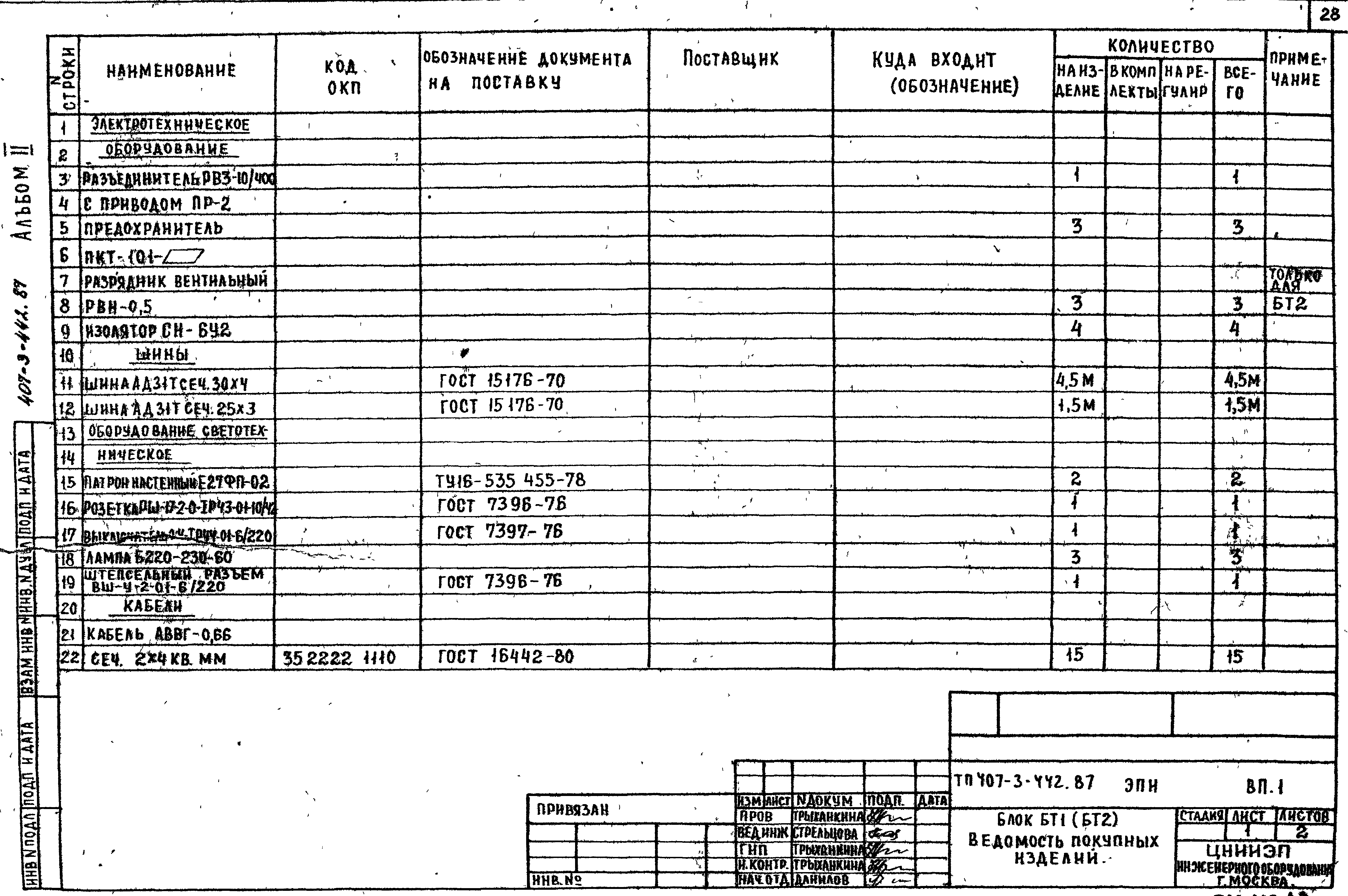 Типовой проект 407-3-443.87