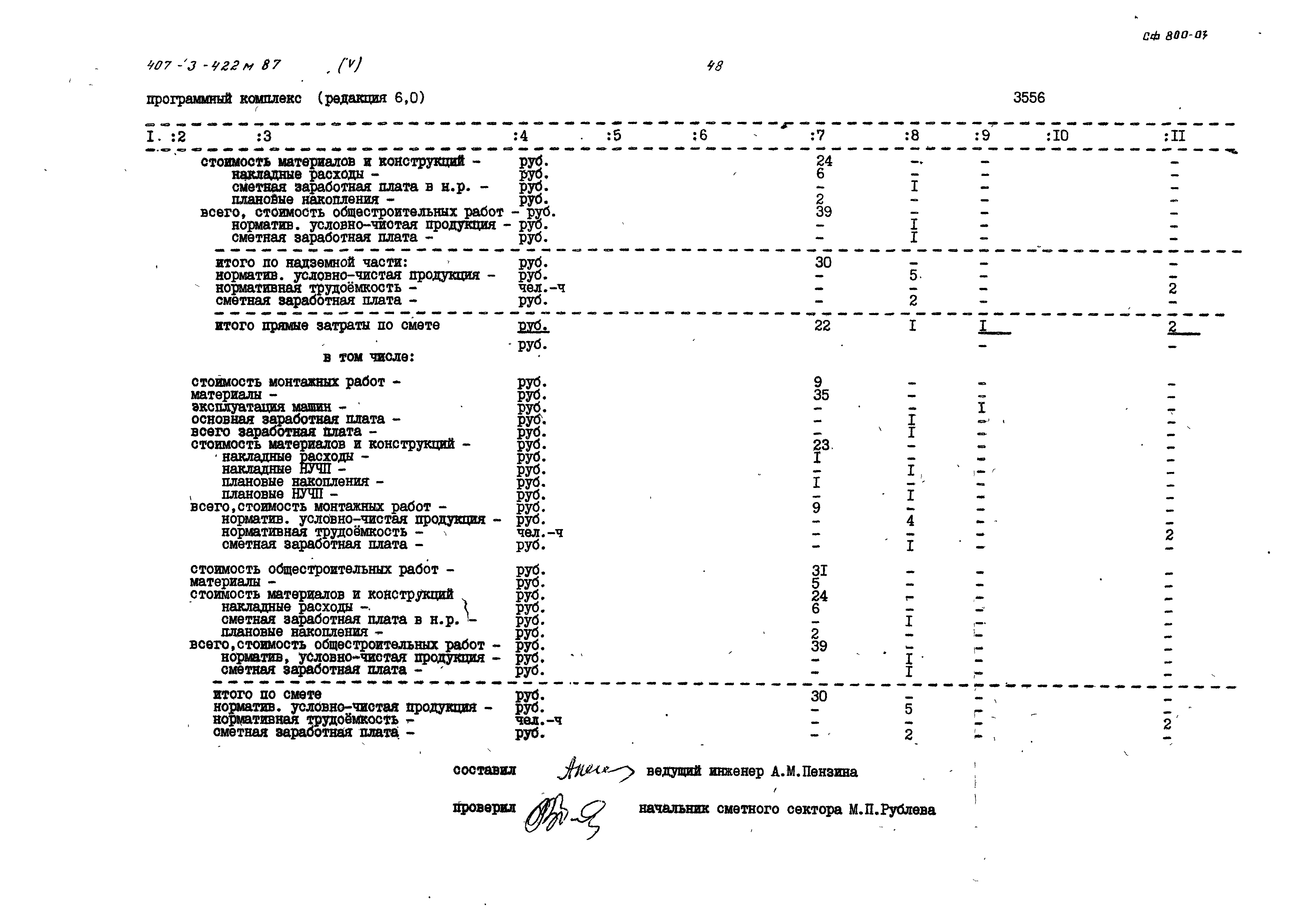 Типовой проект 407-3-422м.87