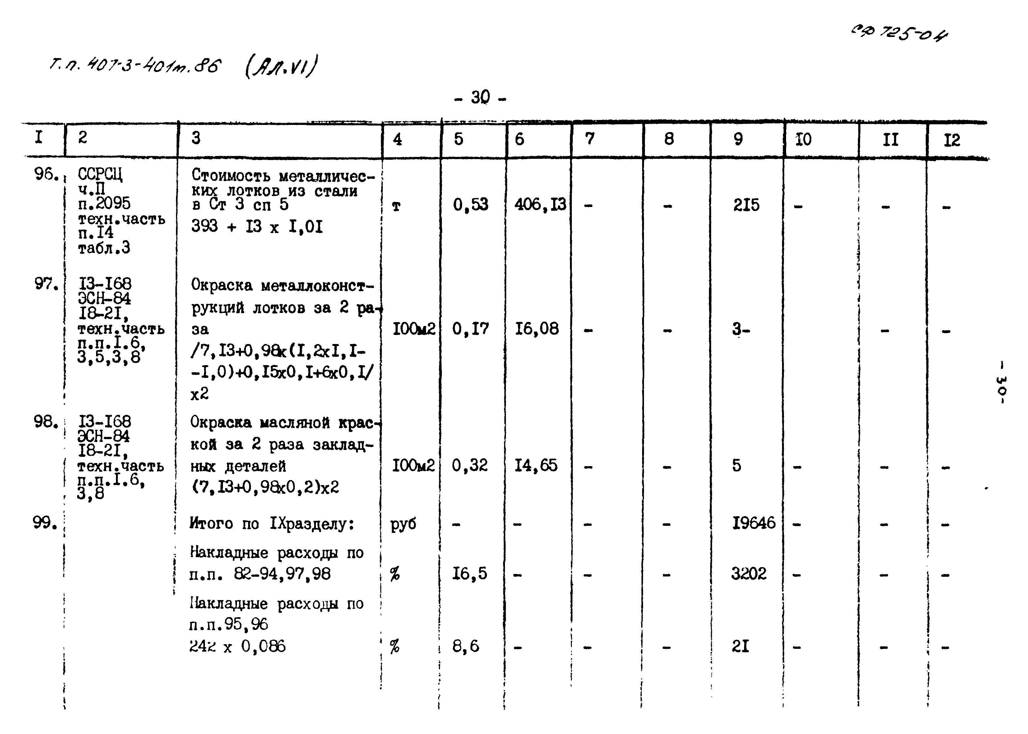 Типовой проект 407-3-401м.86