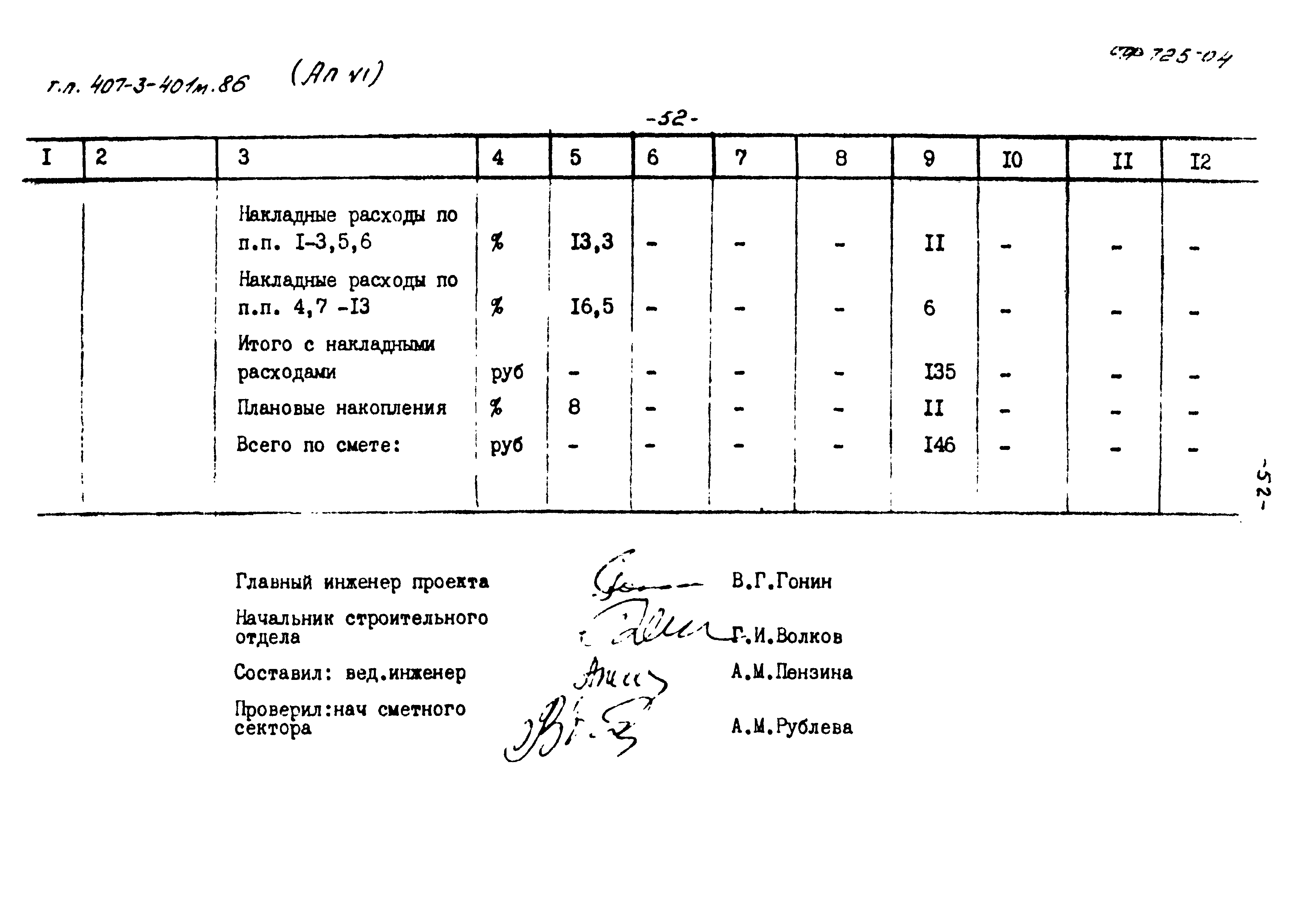 Типовой проект 407-3-401м.86