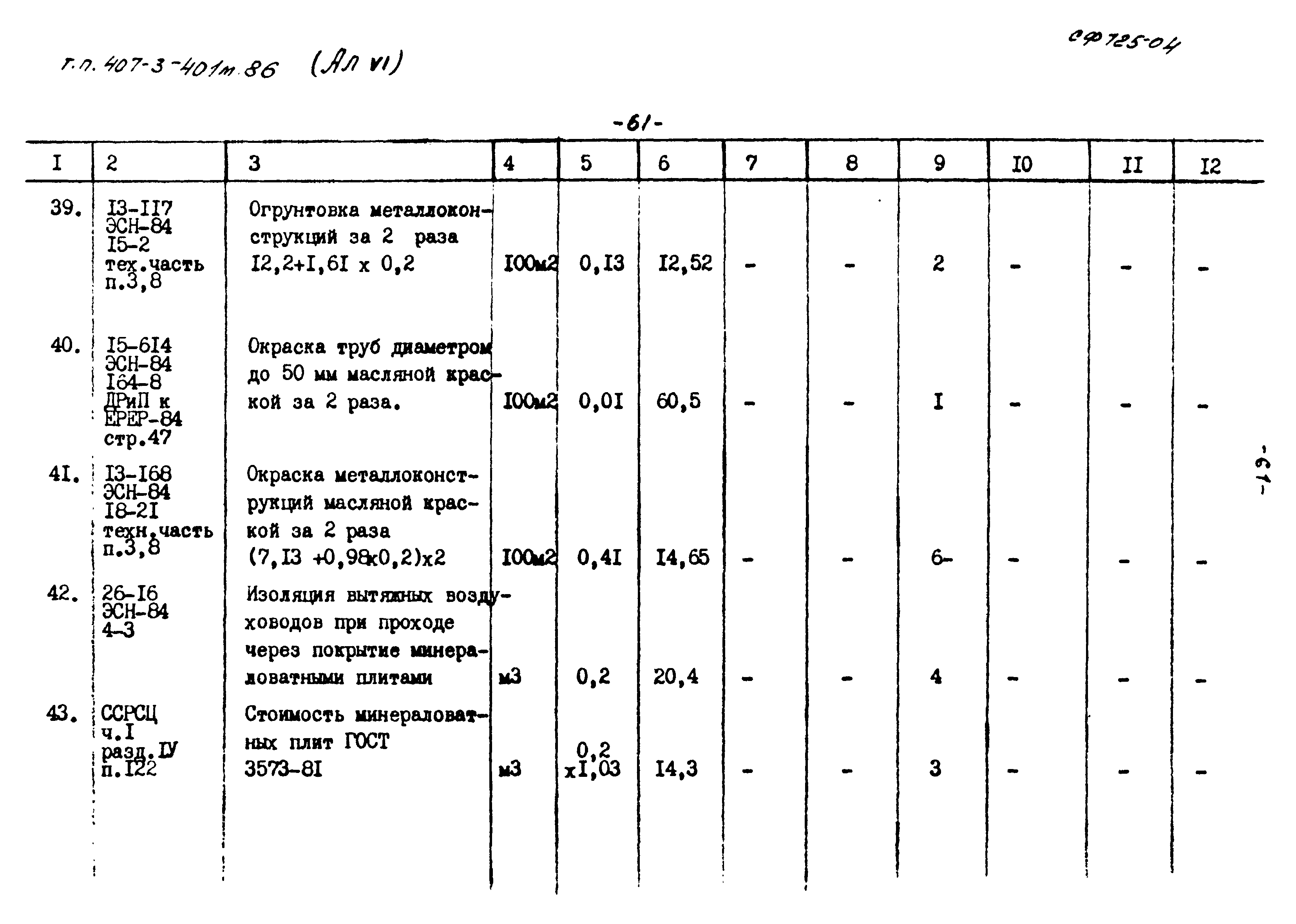 Типовой проект 407-3-401м.86