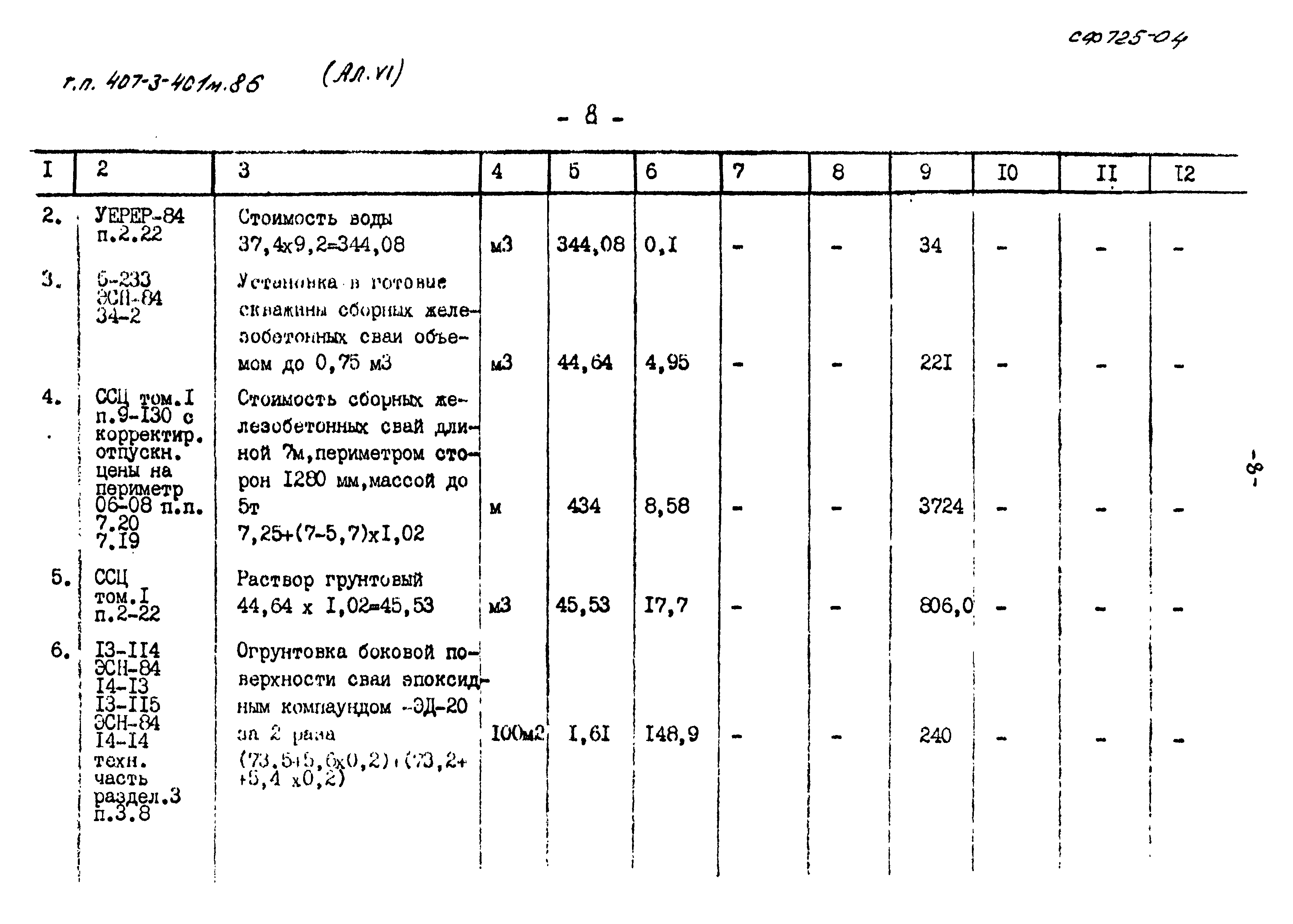 Типовой проект 407-3-401м.86