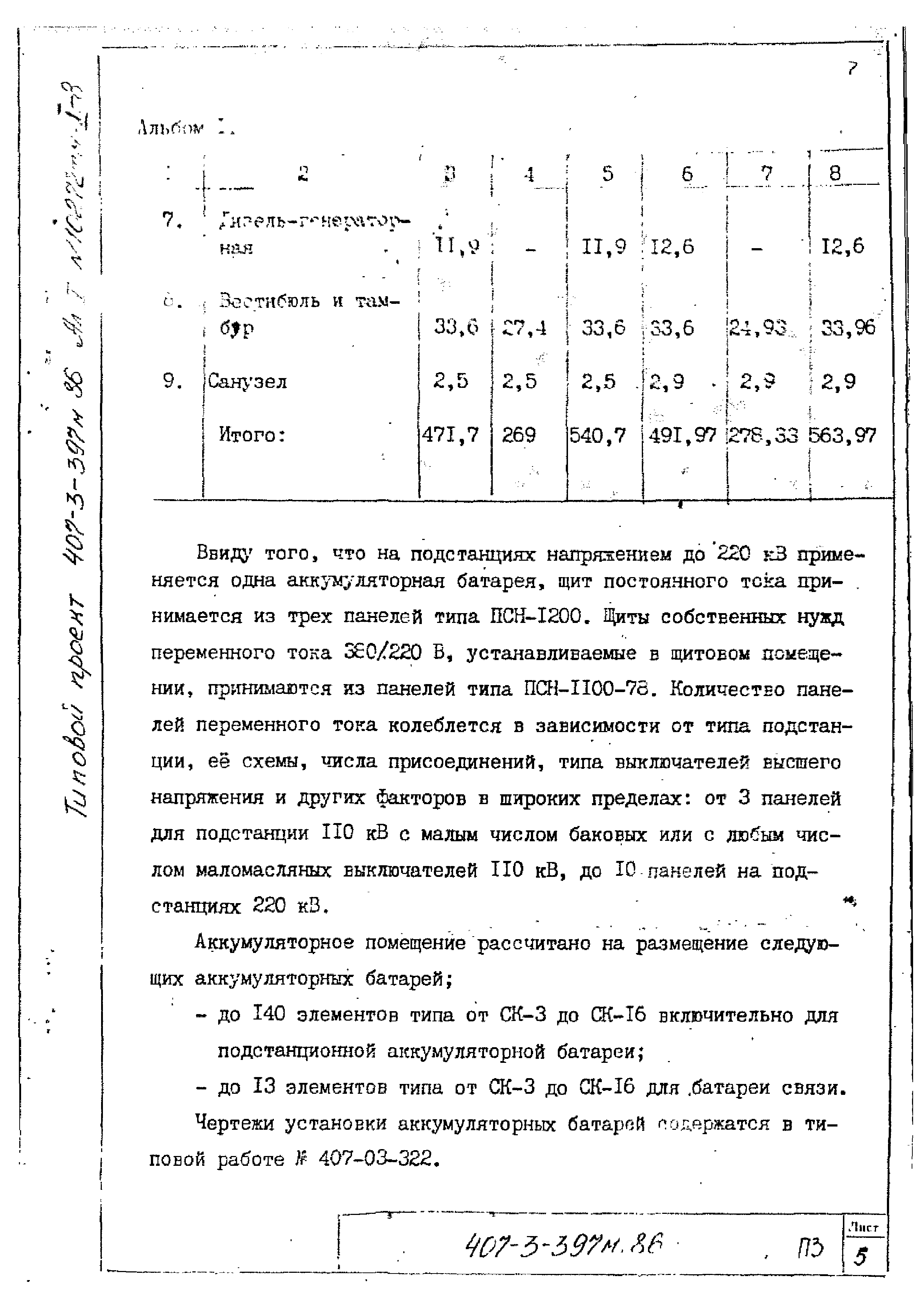 Типовой проект 407-3-401м.86