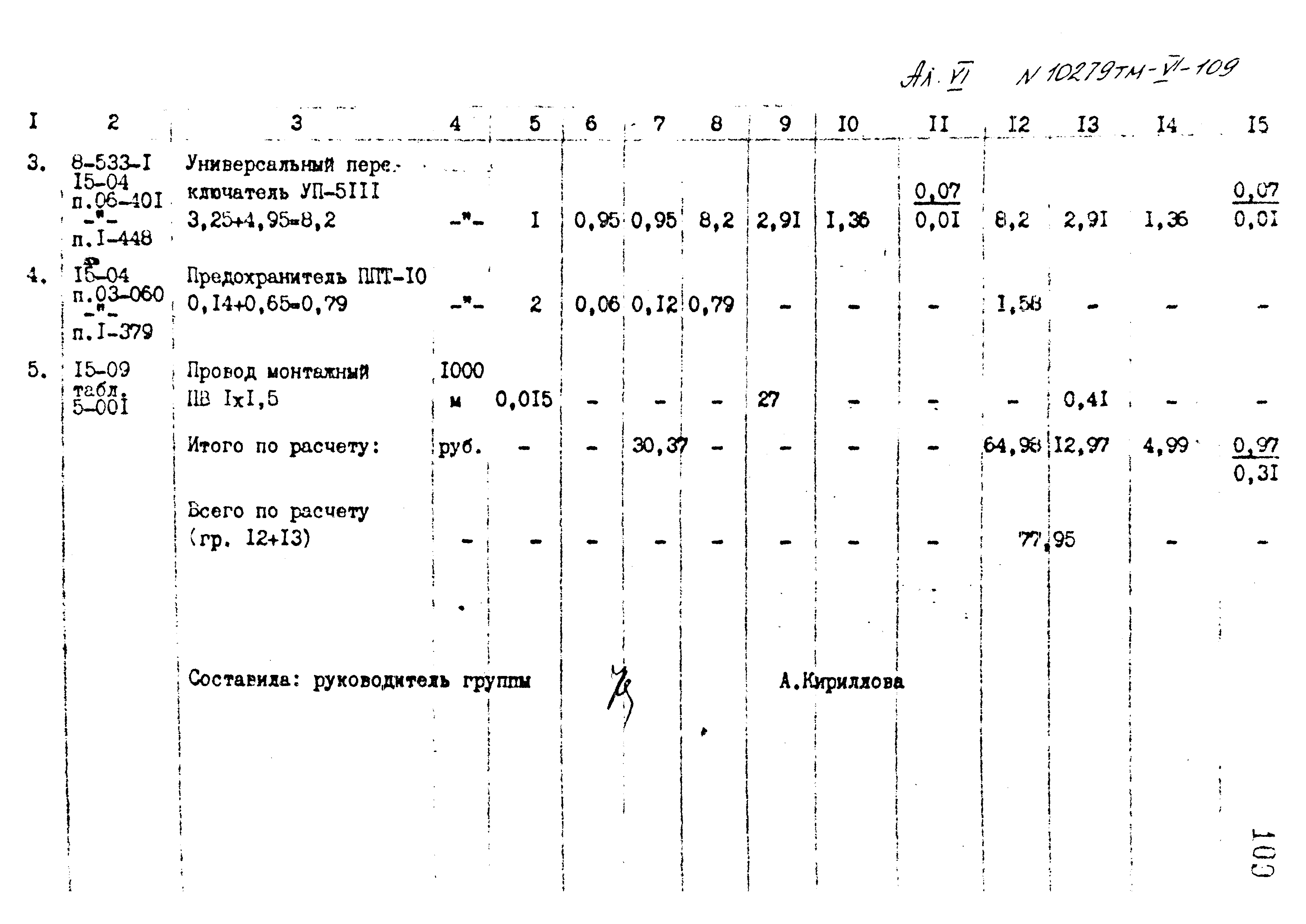 Типовой проект 407-3-400м.86