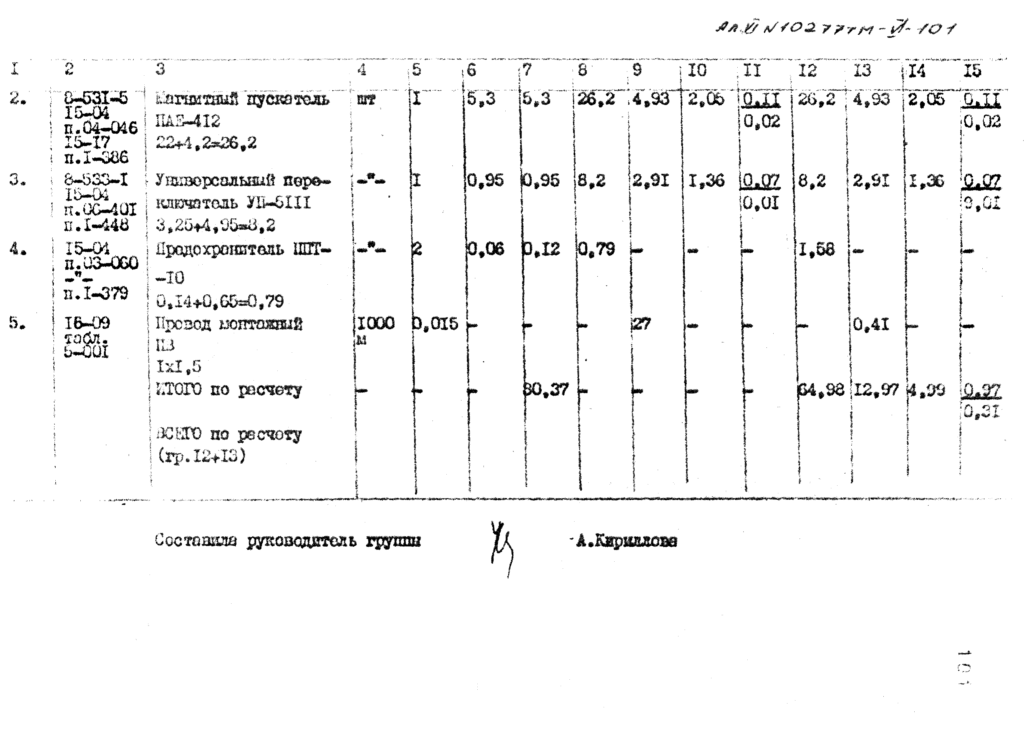 Типовой проект 407-3-398м.86