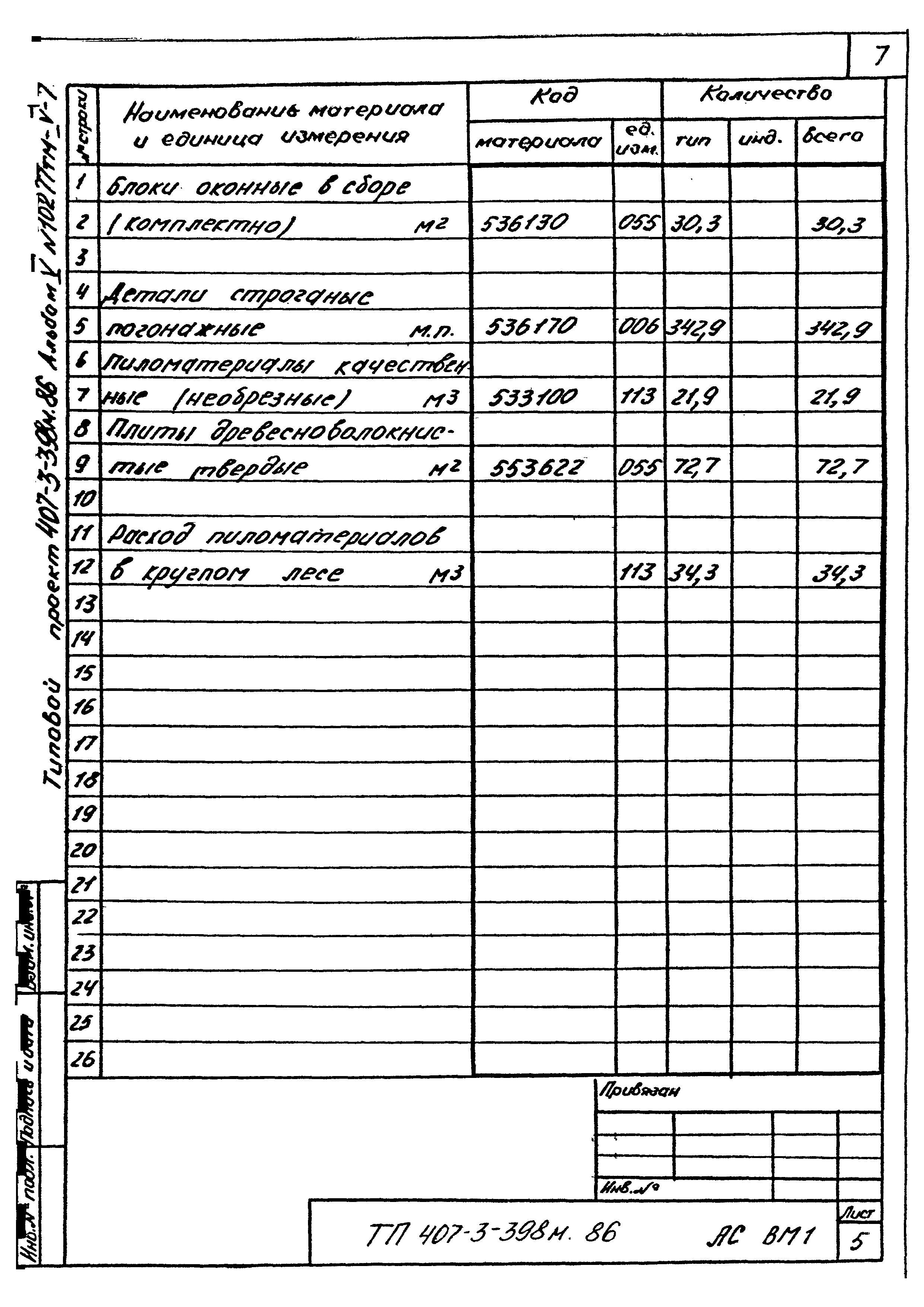 Типовой проект 407-3-398м.86