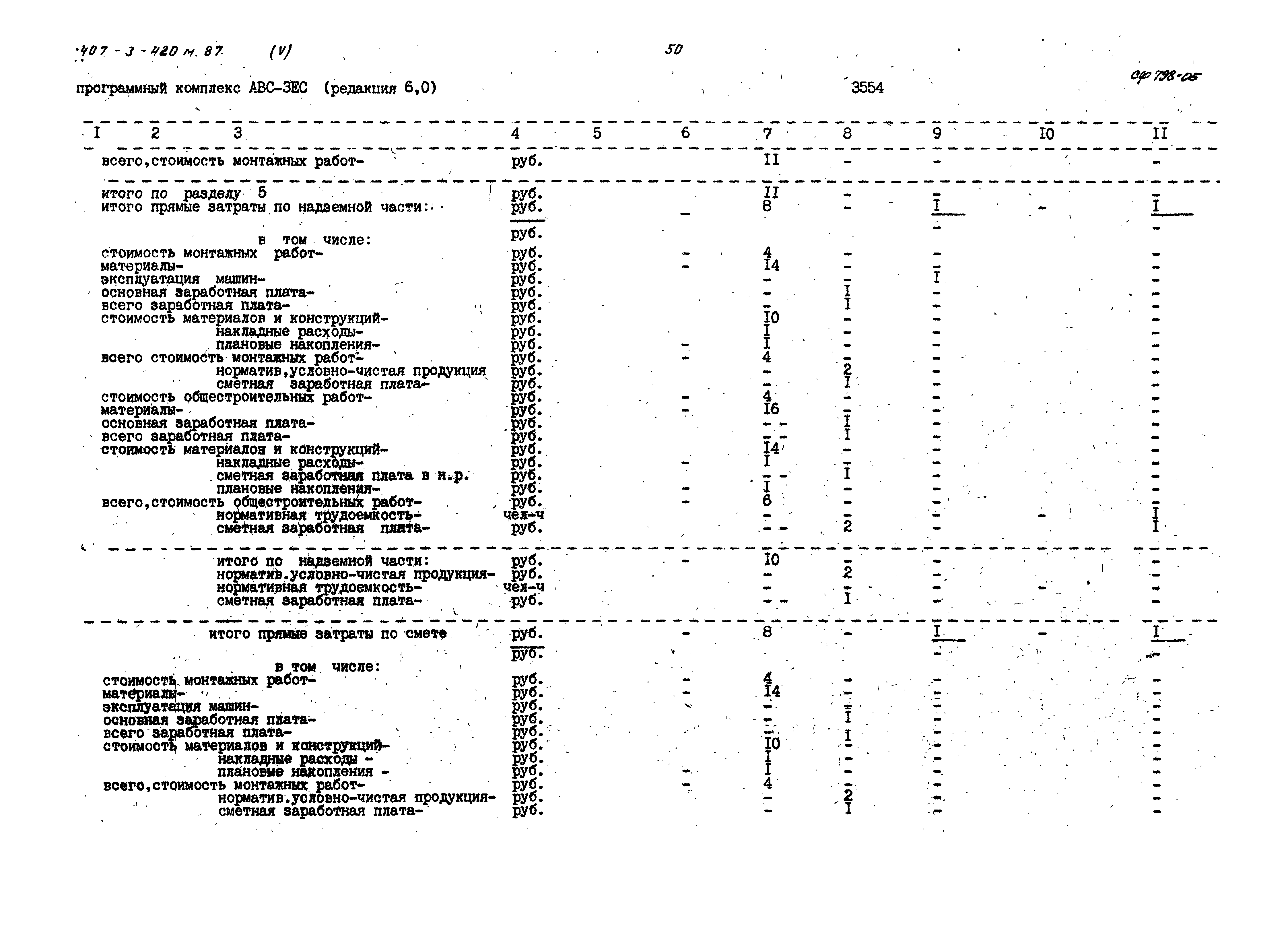 Типовой проект 407-3-420м.87