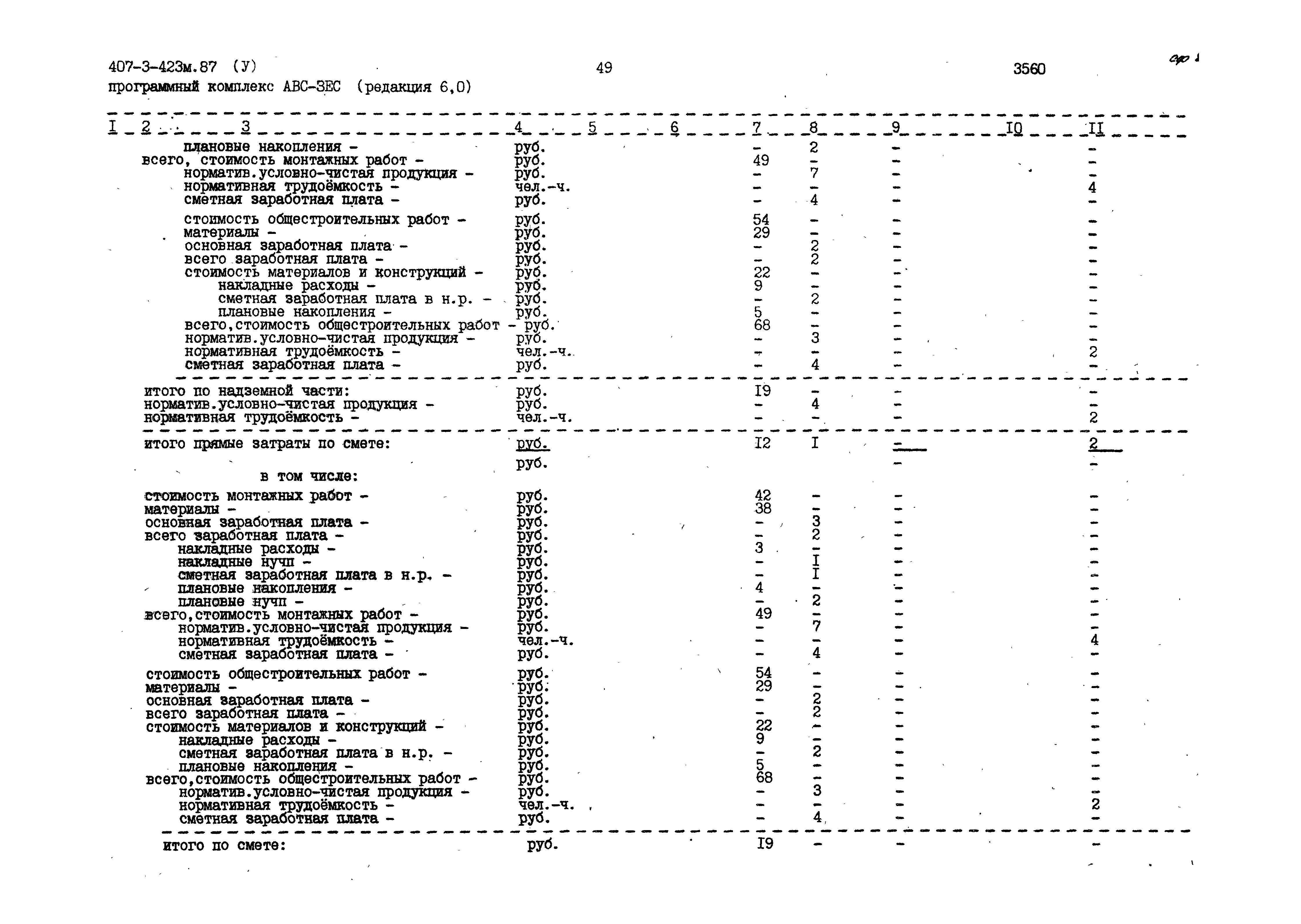 Типовой проект 407-3-423м.87