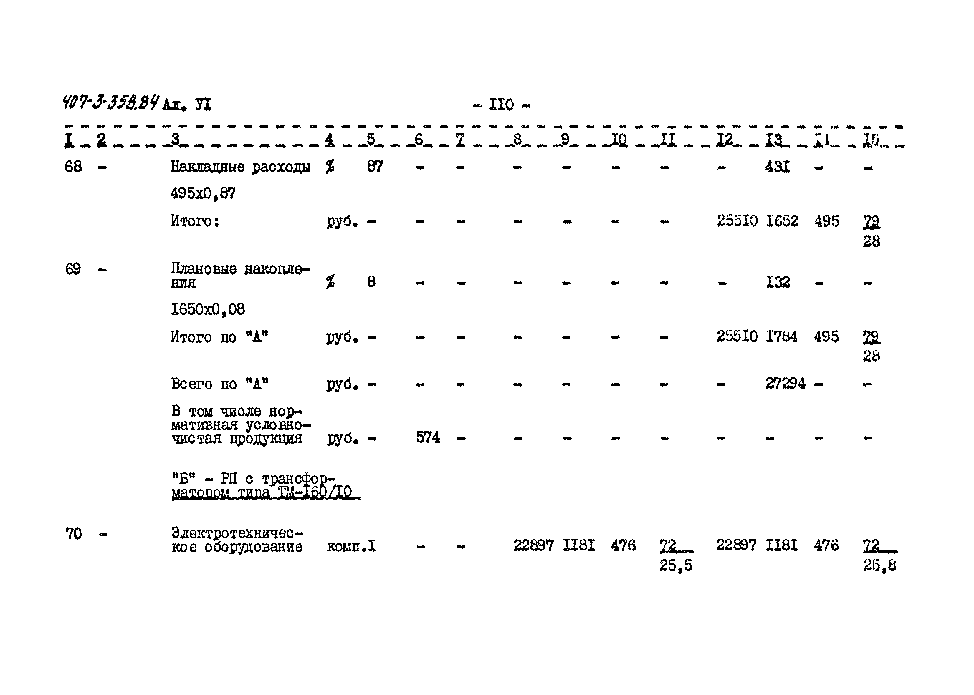 Типовой проект 407-3-358.84